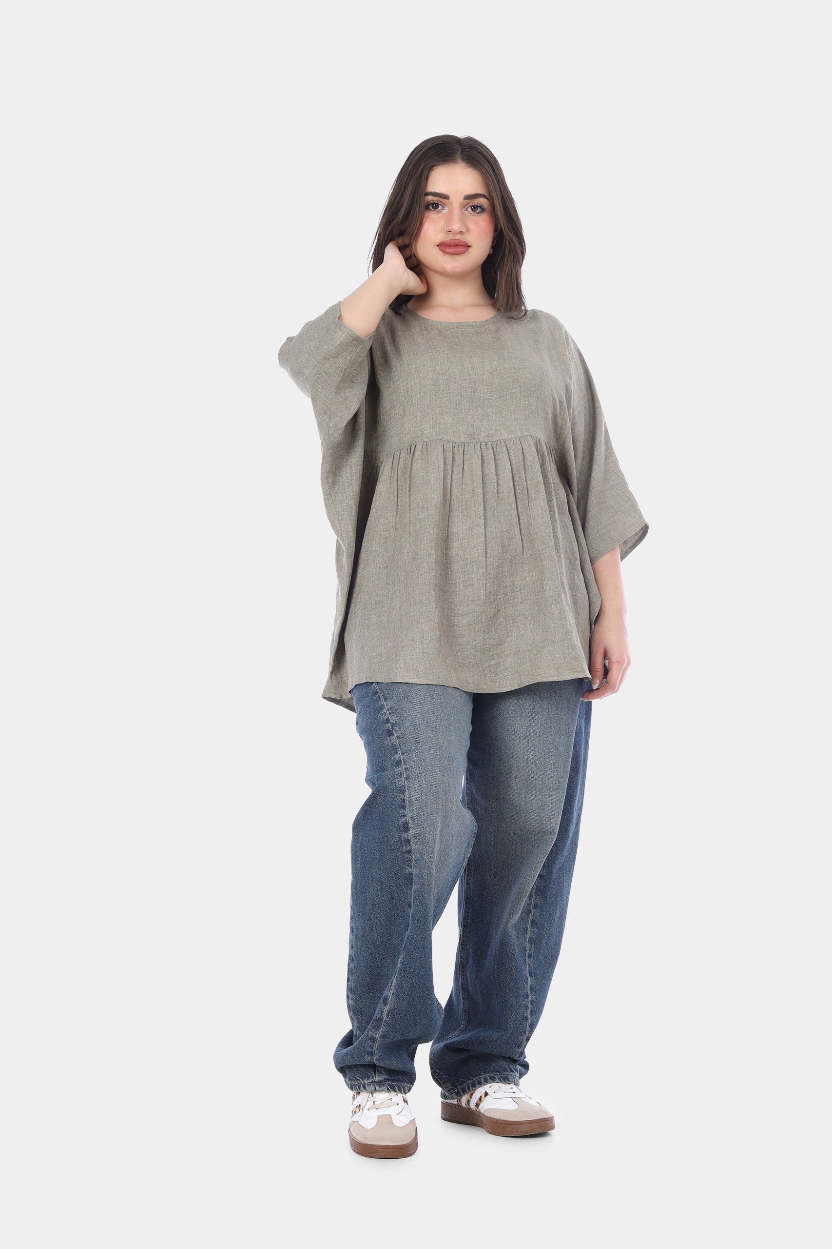 Oversized Comfortable Casual Blouse 20539099