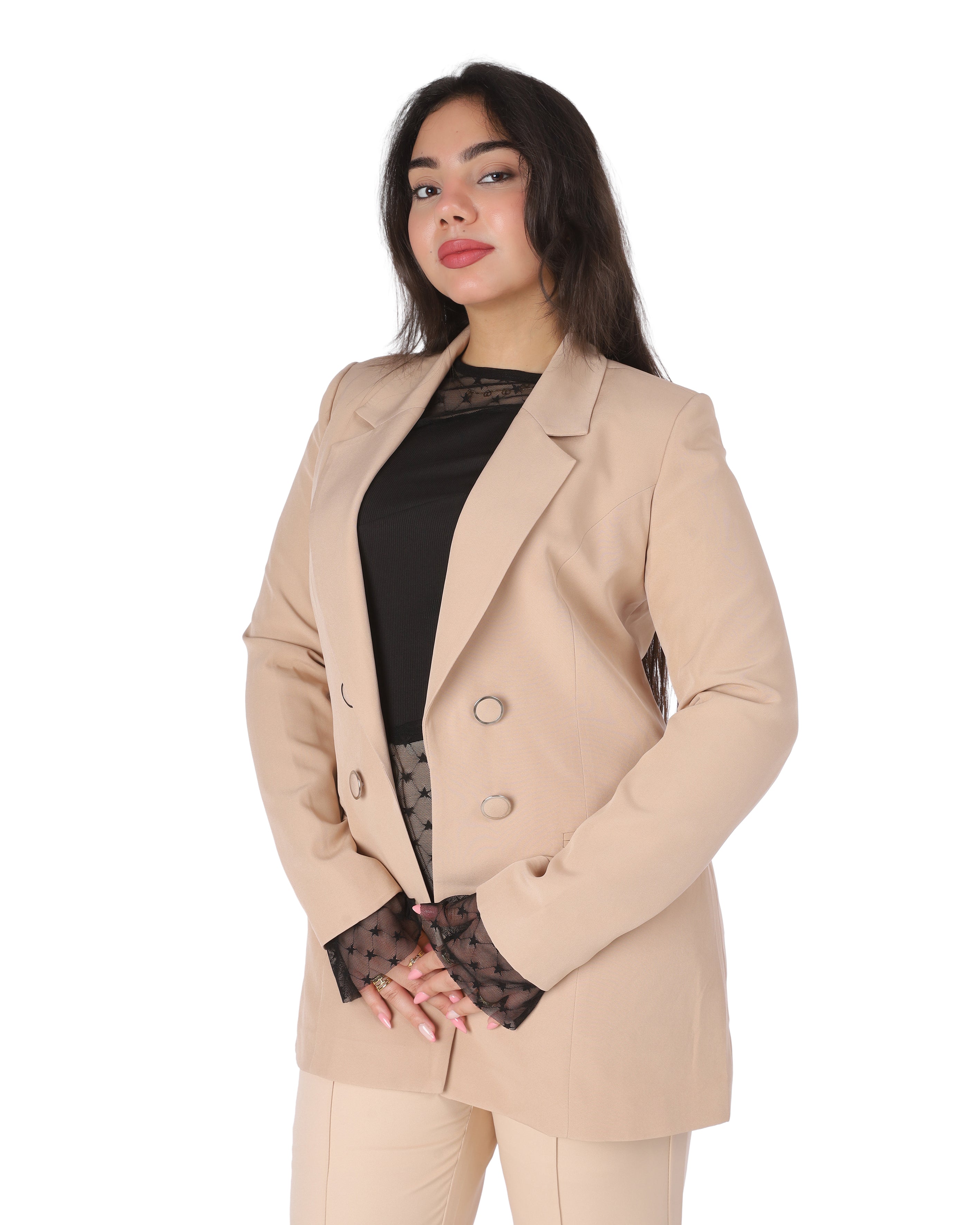 Classic Blazer with Buttons 205410030