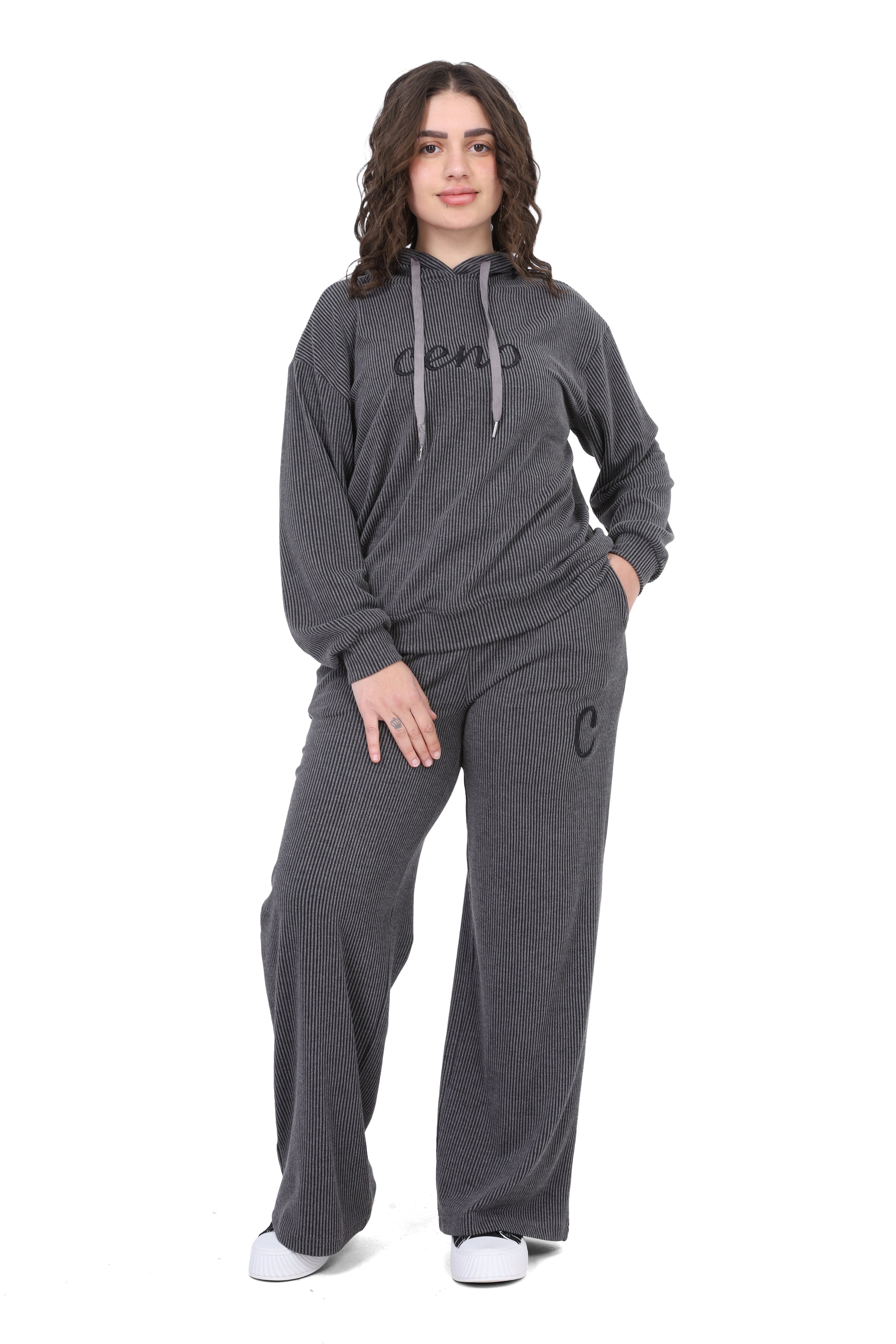 Cozy Ribbed Co-Ord Set 2054226