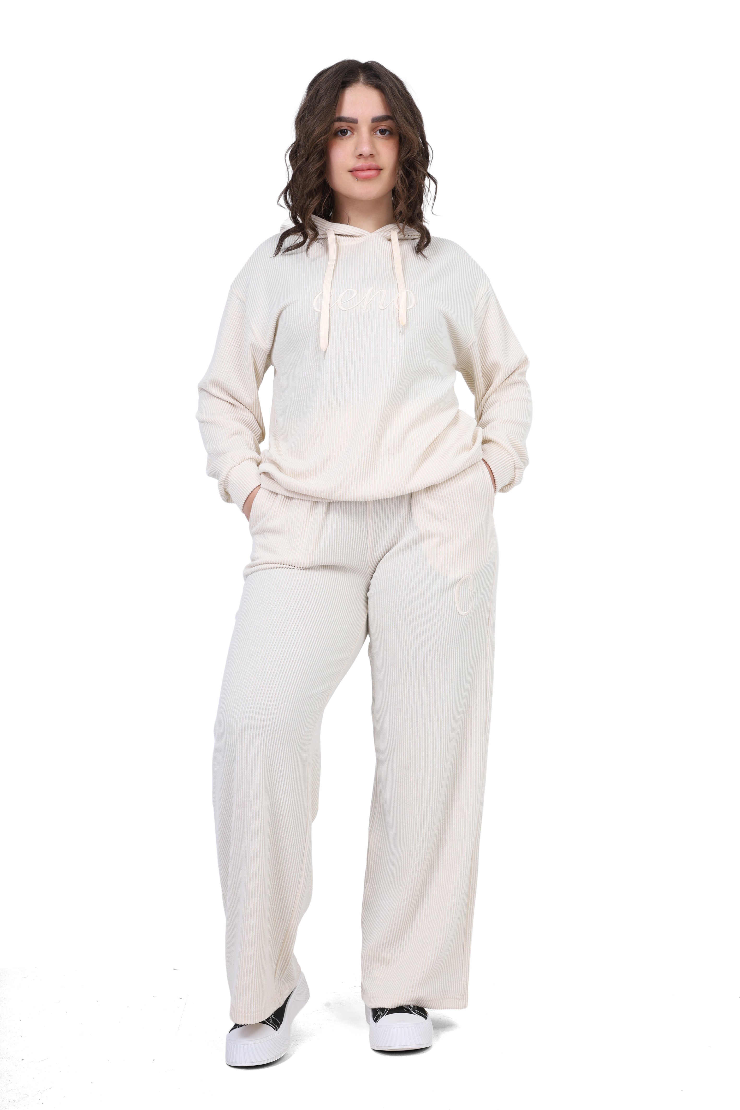 Cozy Ribbed Co-Ord Set 2054226