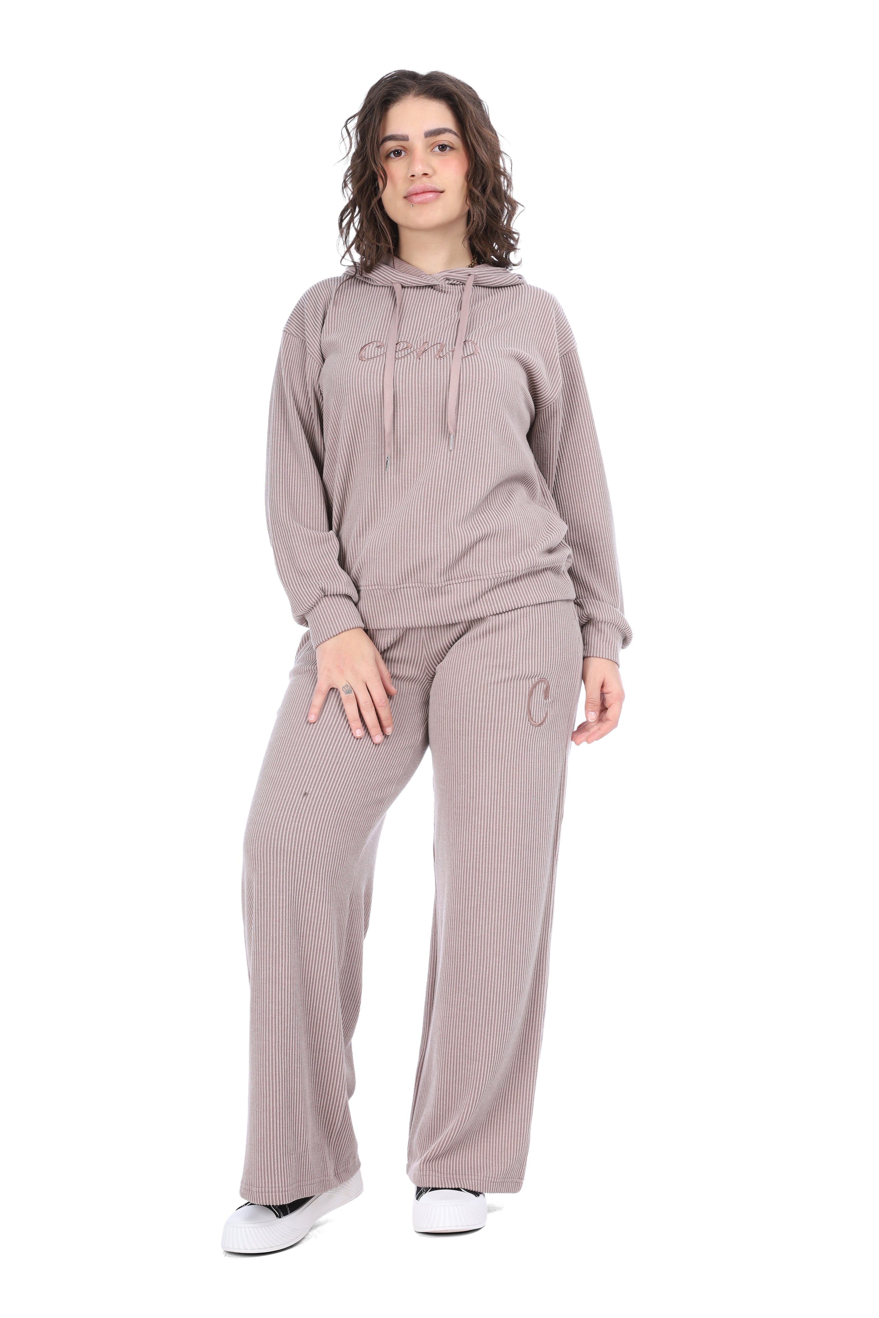 Cozy Ribbed Co-Ord Set 2054226