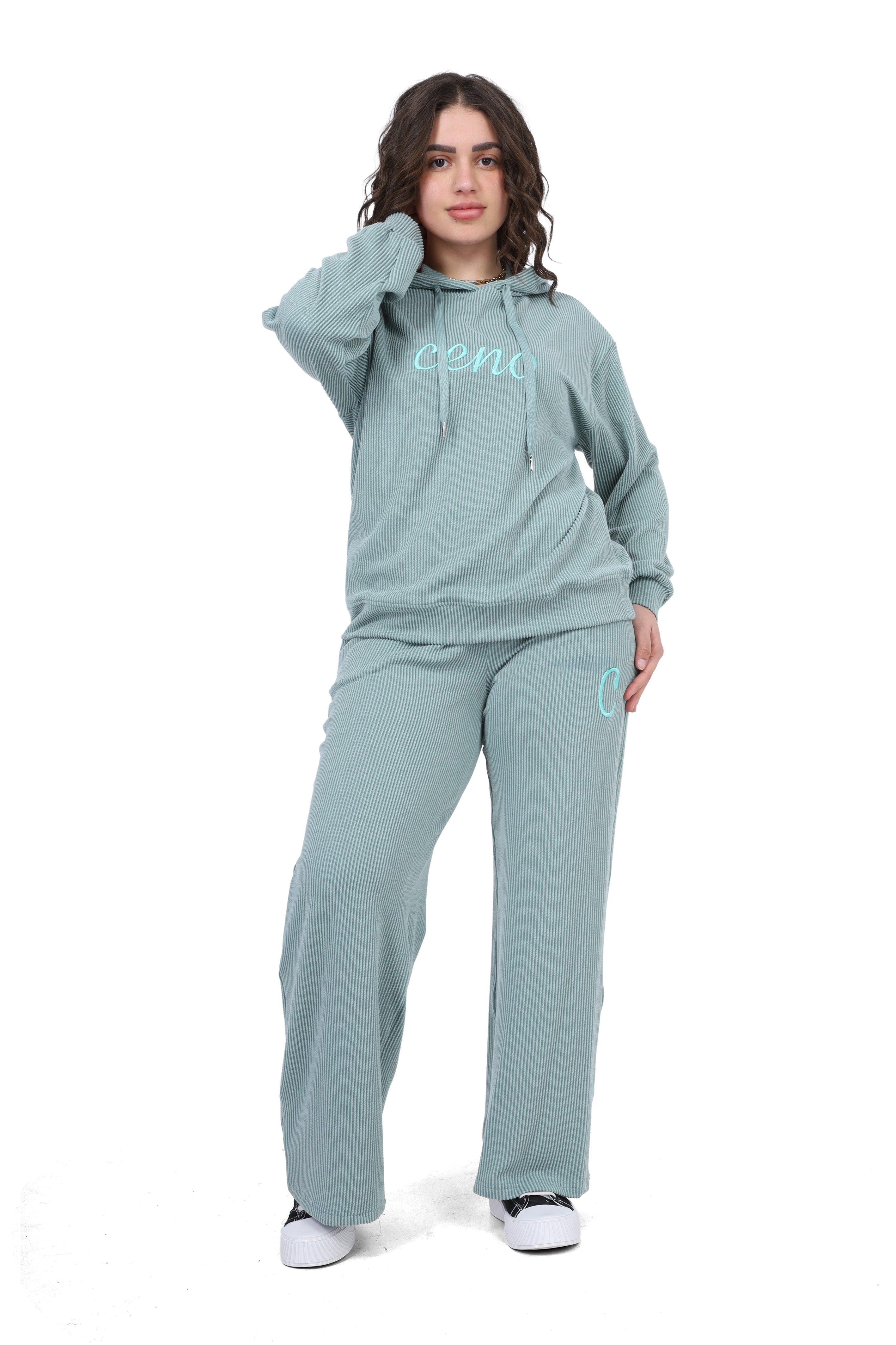 Cozy Ribbed Co-Ord Set 2054226