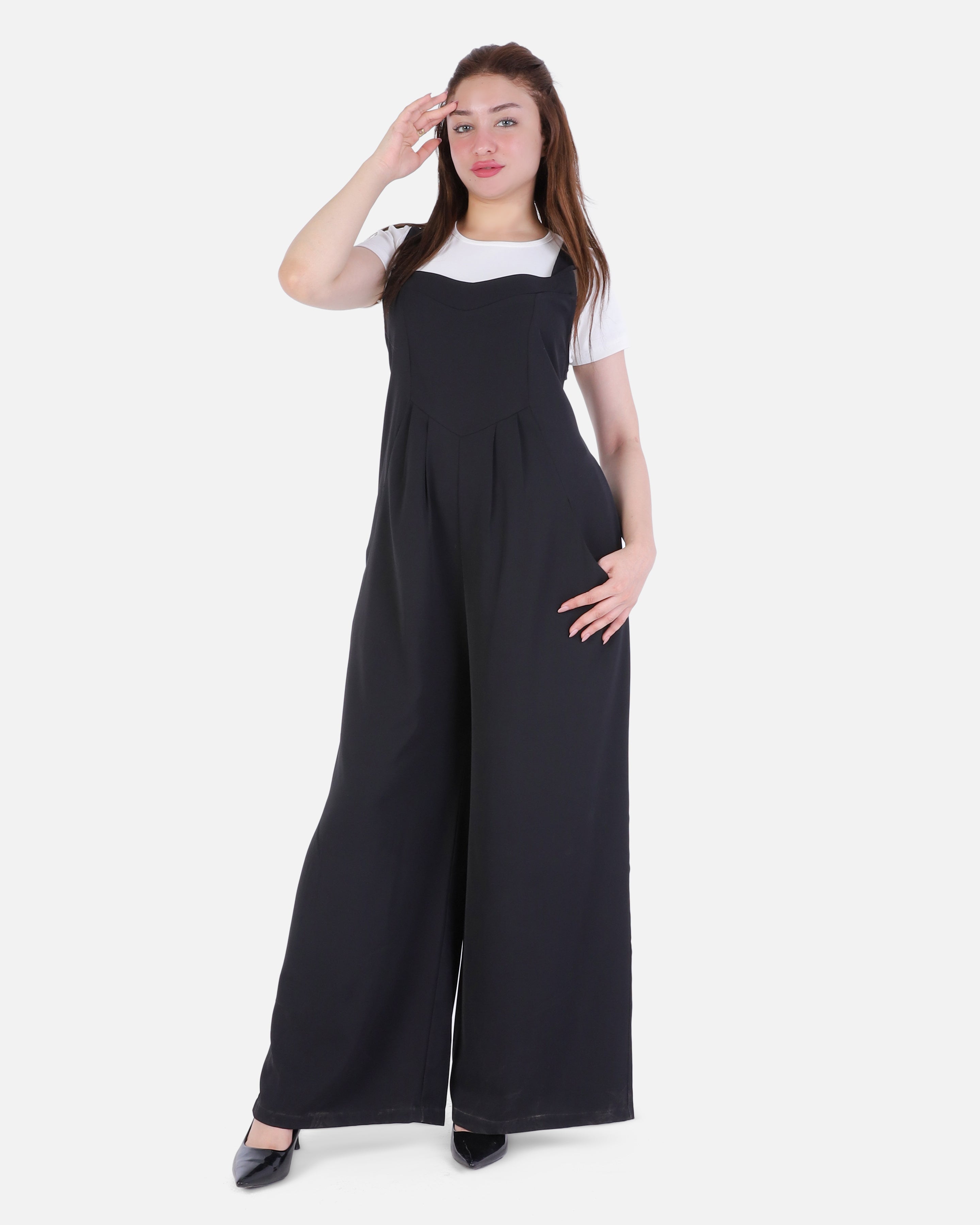Sleeveless Wide-Leg Jumpsuit 205680101