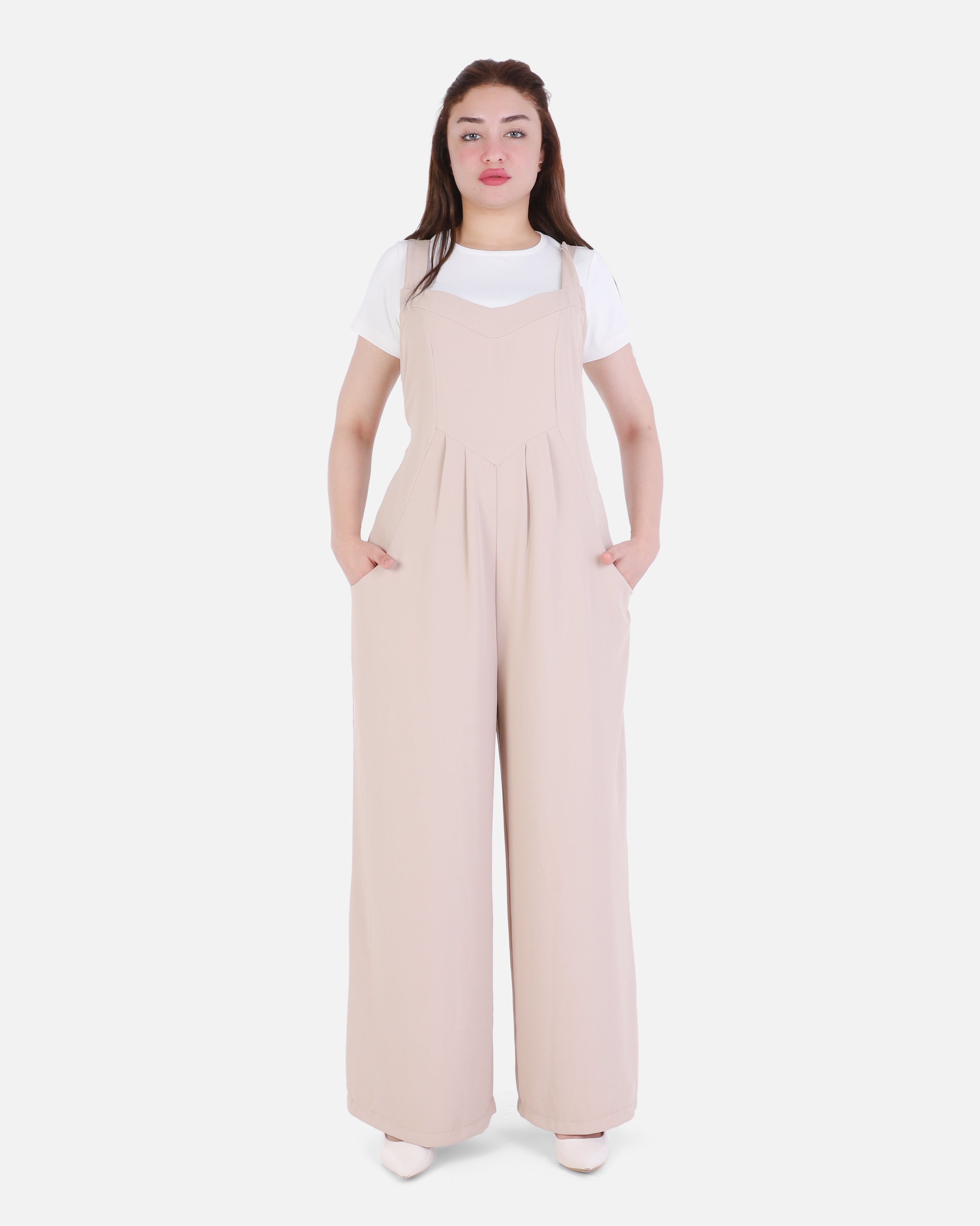 Sleeveless Wide-Leg Jumpsuit 205680101