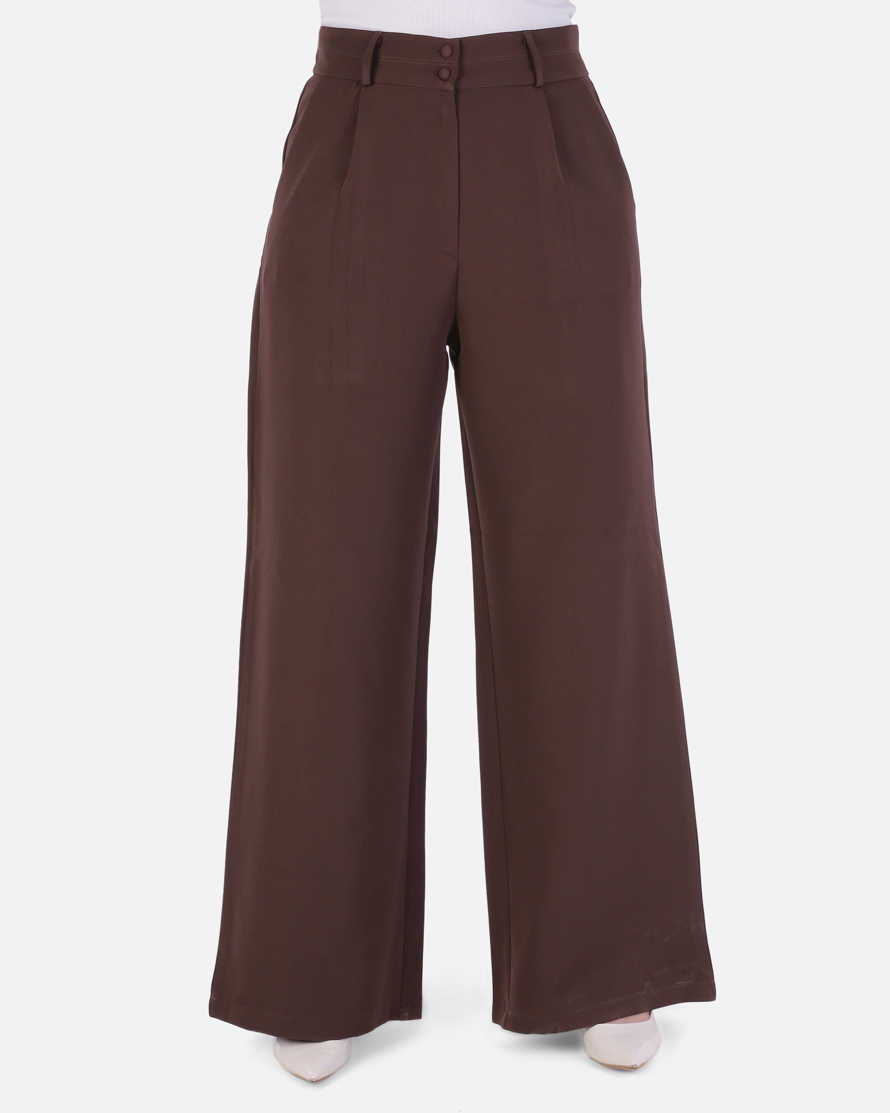 Classic Wide-Leg Trousers 205660125