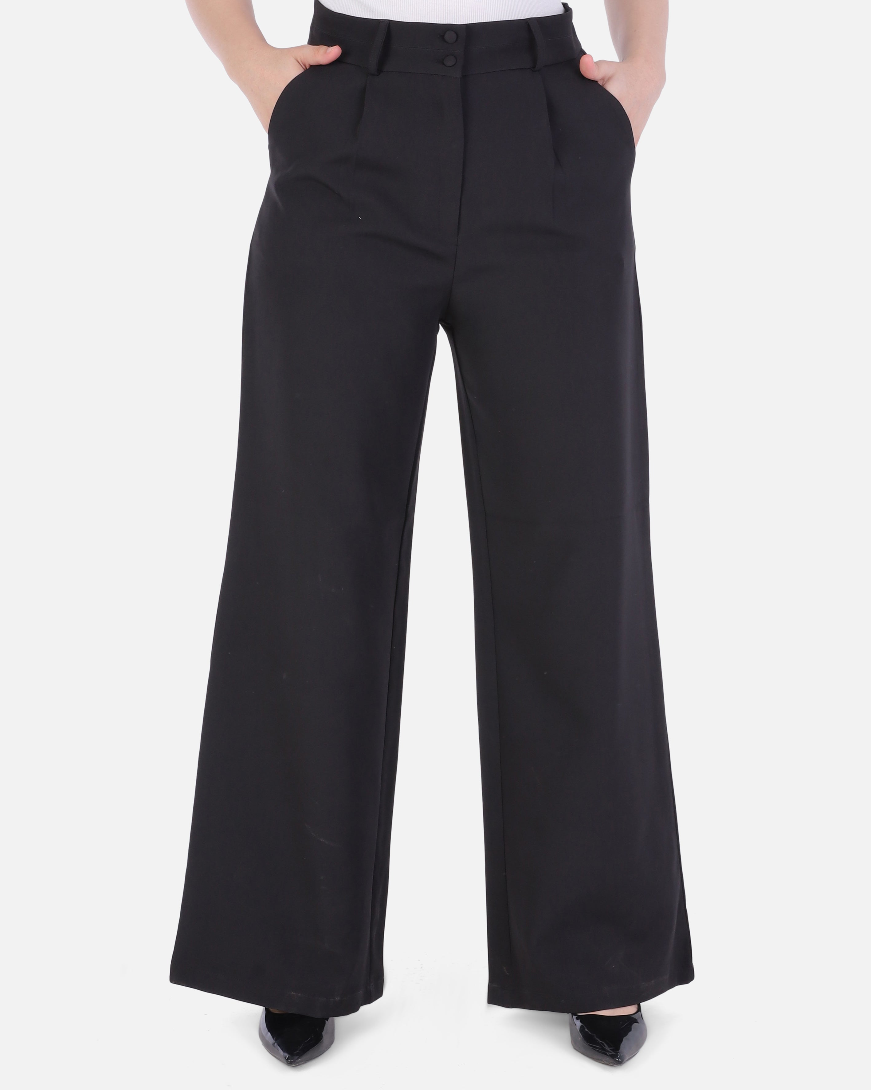 Classic Wide-Leg Trousers 205660125