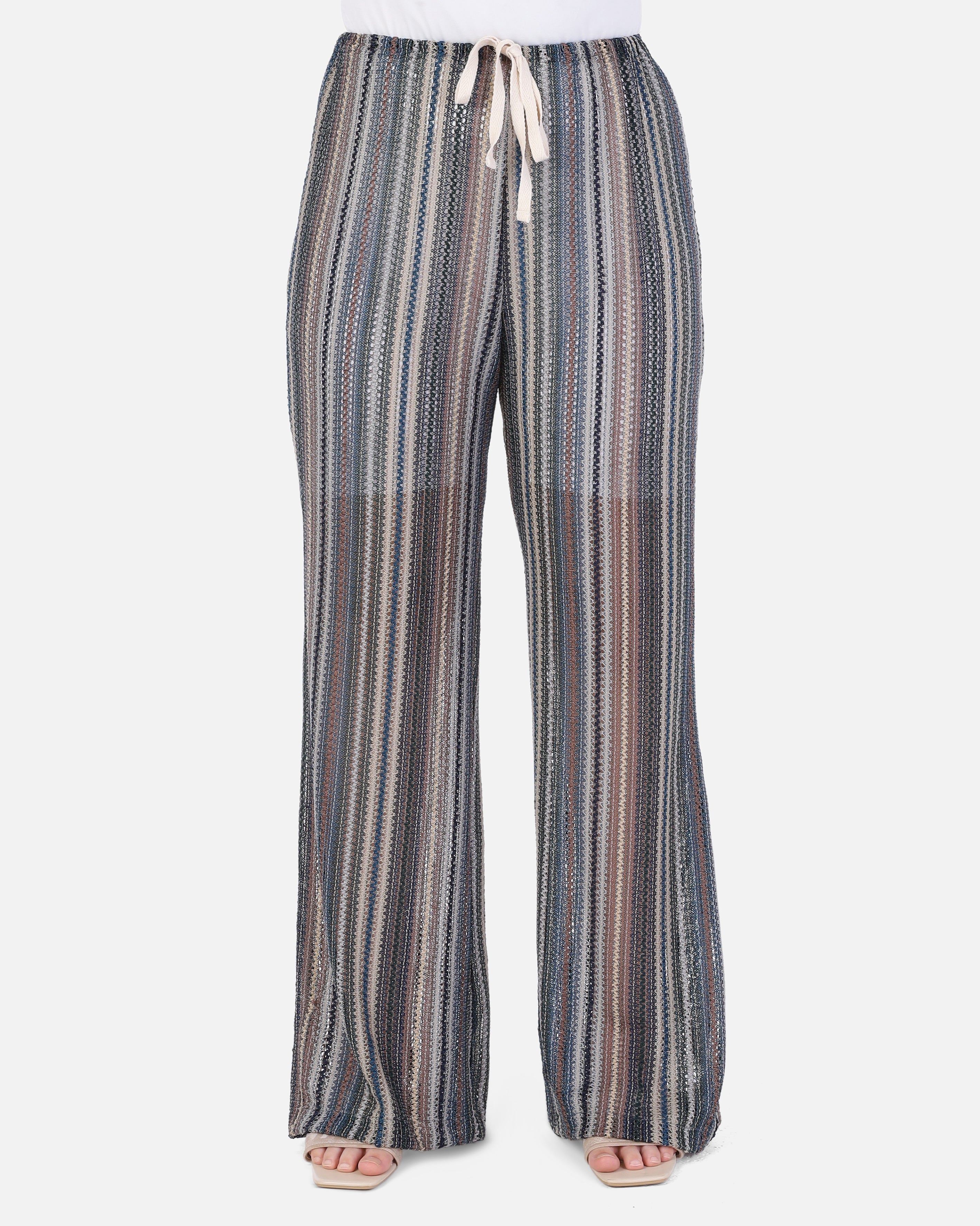 Colorful Knit Beach Pants 205660142