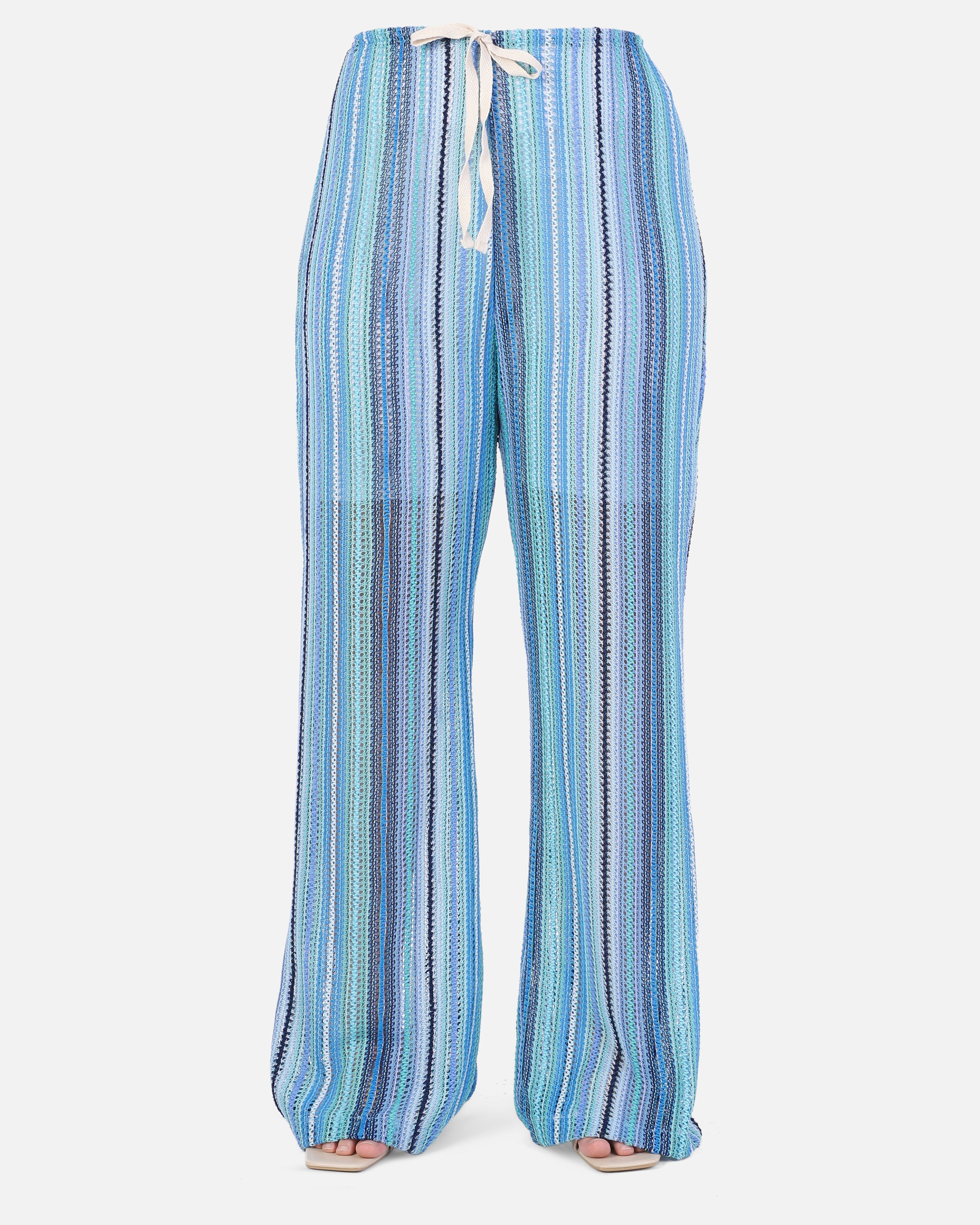 Colorful Knit Beach Pants 205660142