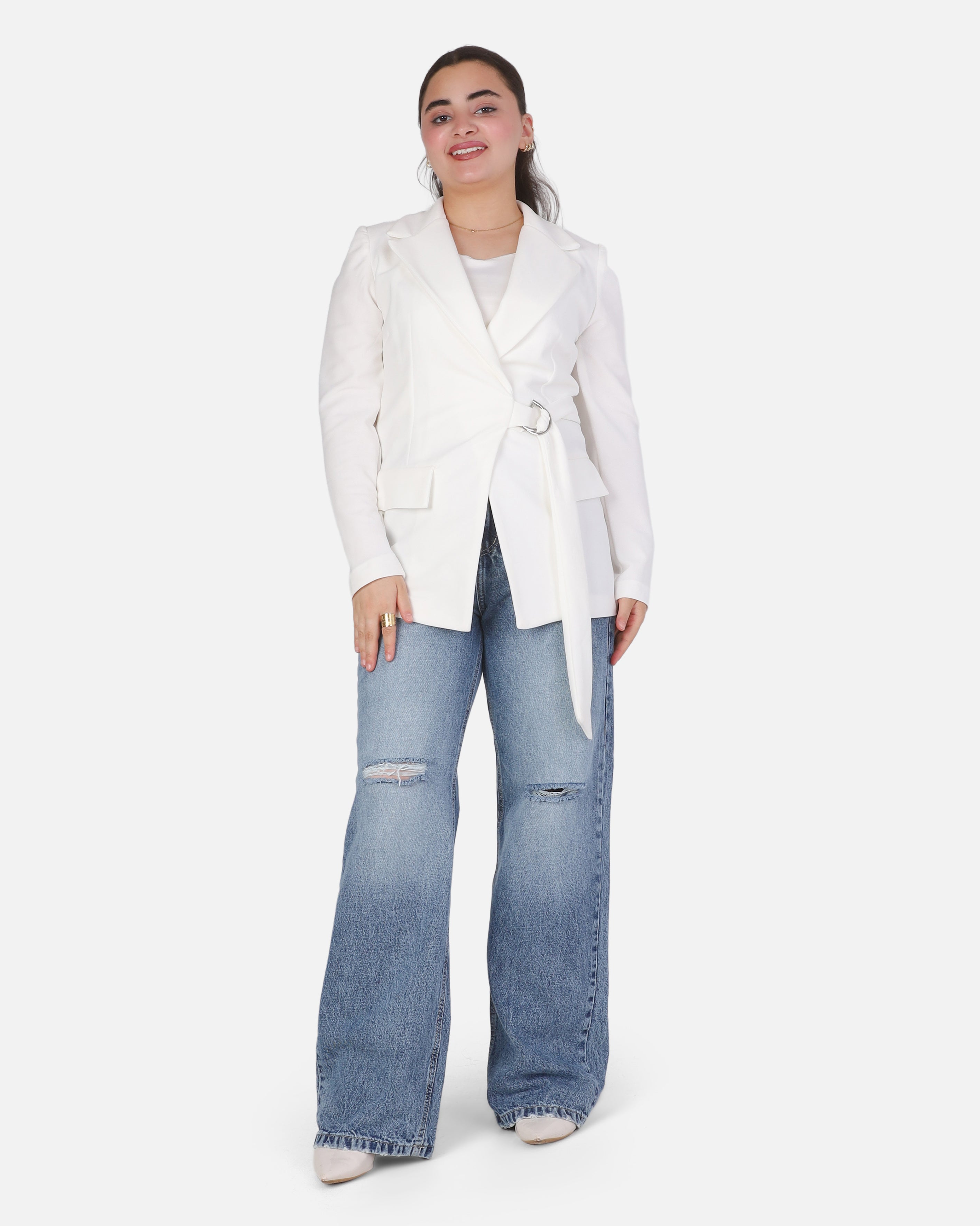 Side-Tie Blazer 20571032