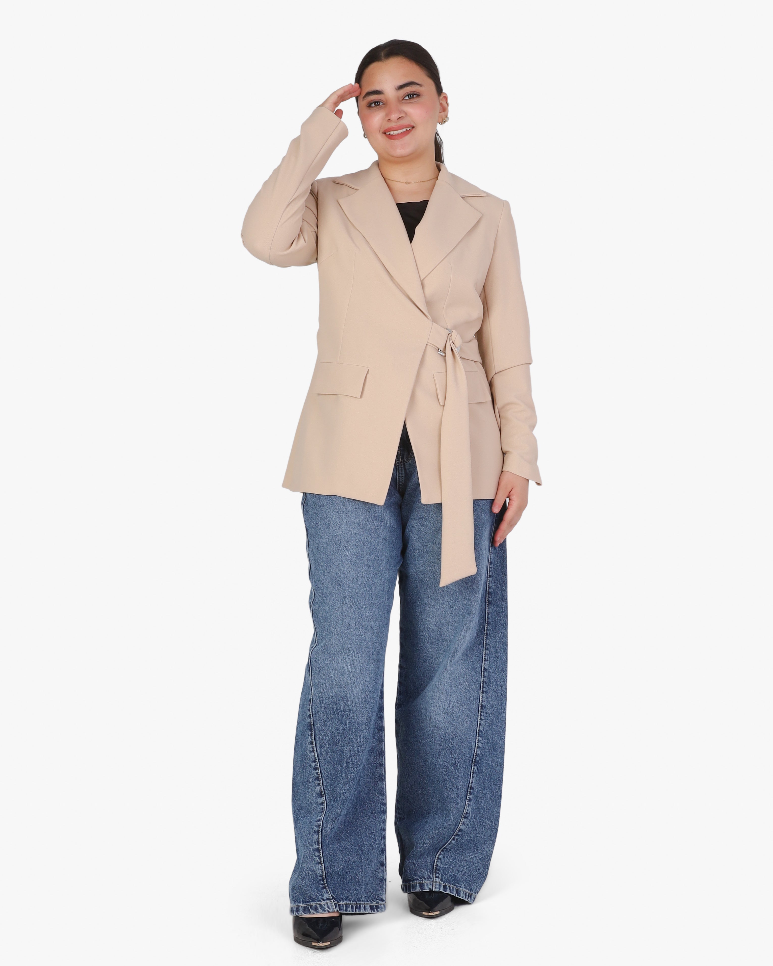 Side-Tie Blazer 20571032