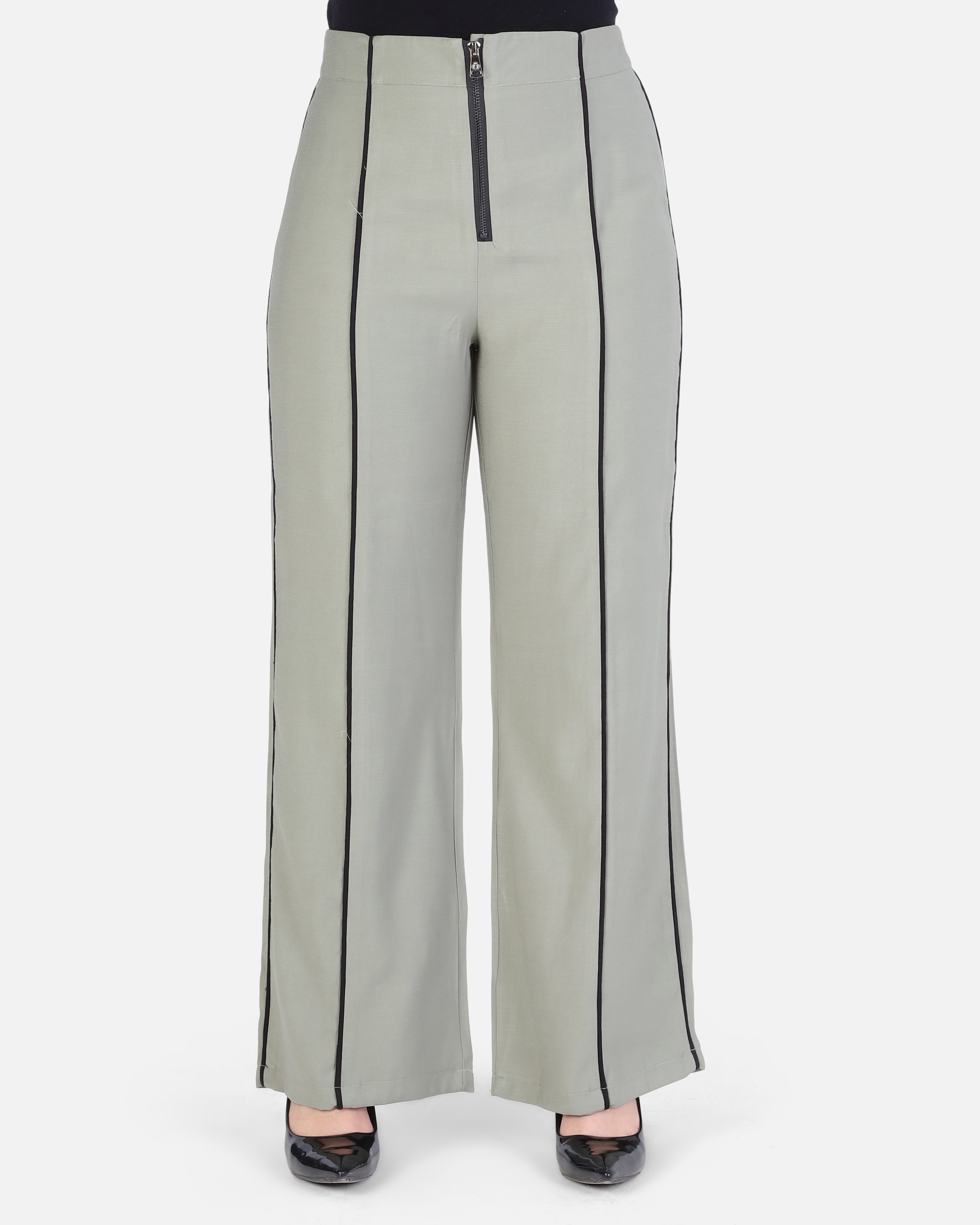 High-Waisted Wide-Leg Pants 20571091