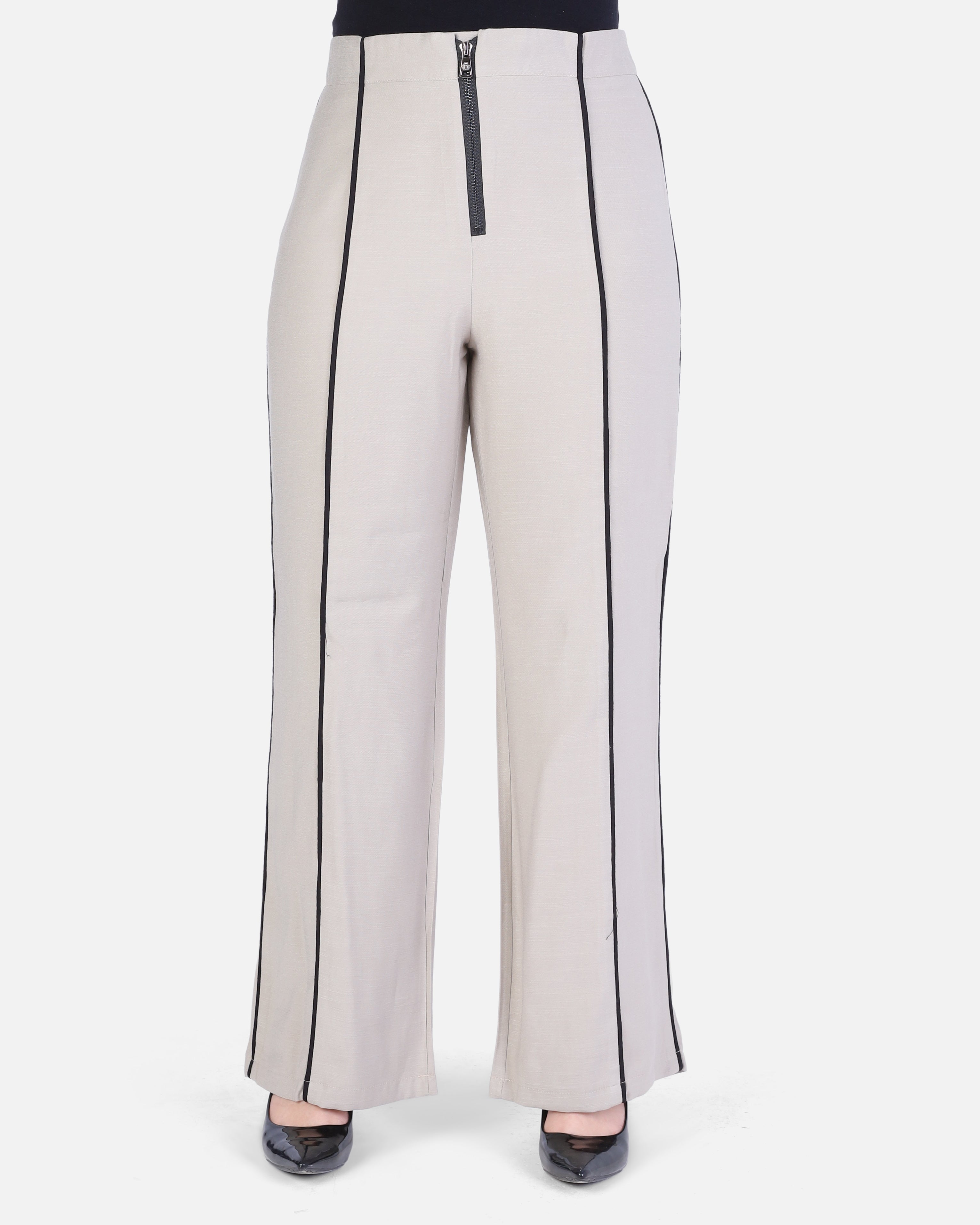 High-Waisted Wide-Leg Pants 20571091
