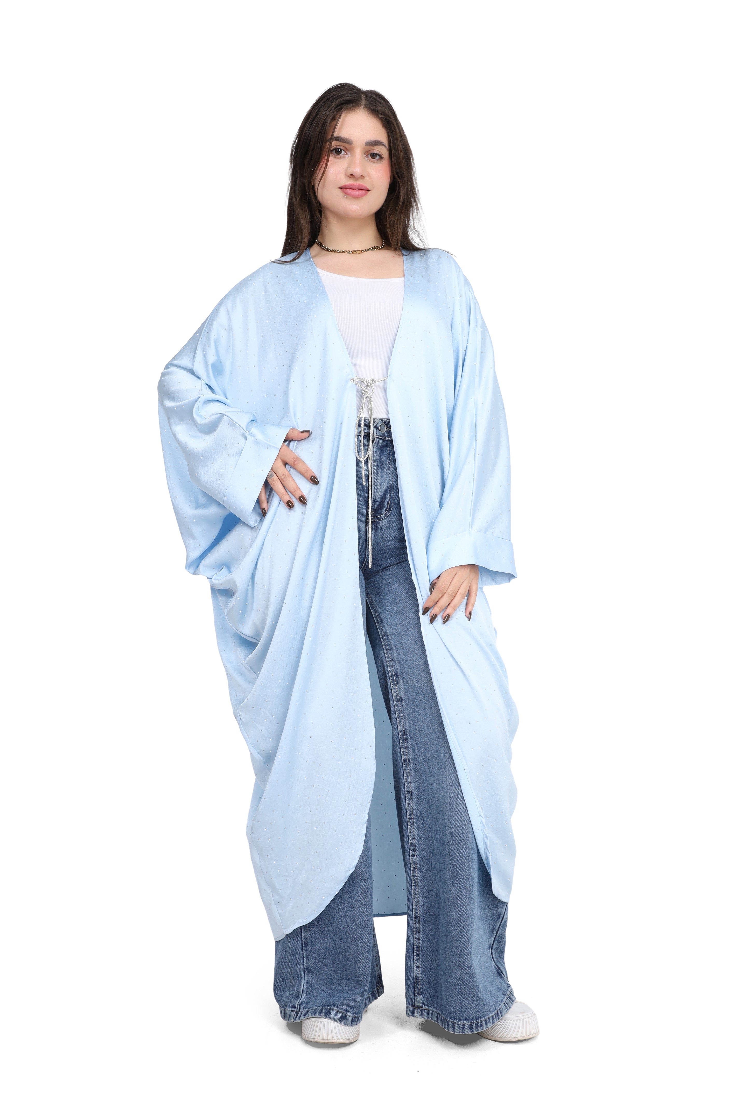 Sparkle Polka Dot Cardigan with Tie 2059E221
