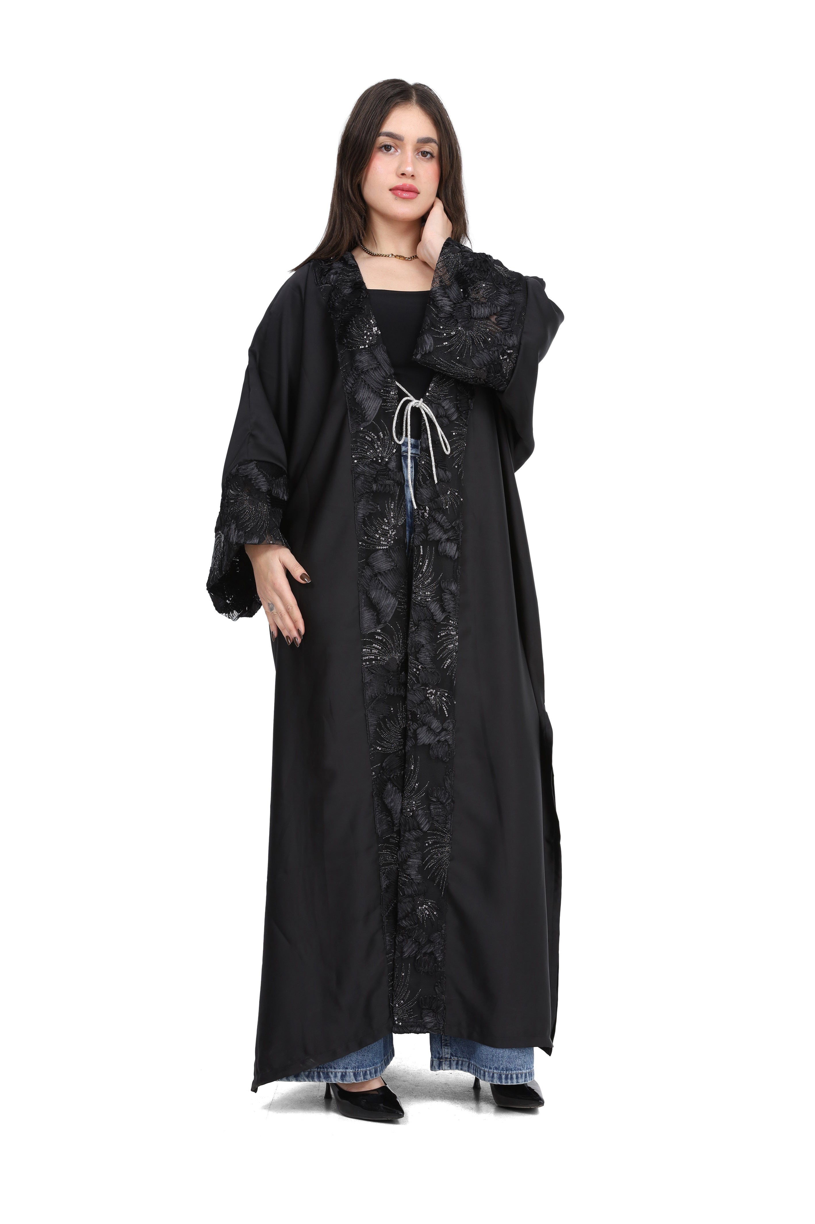 Elegant Embroidered Cardigan  2059E265