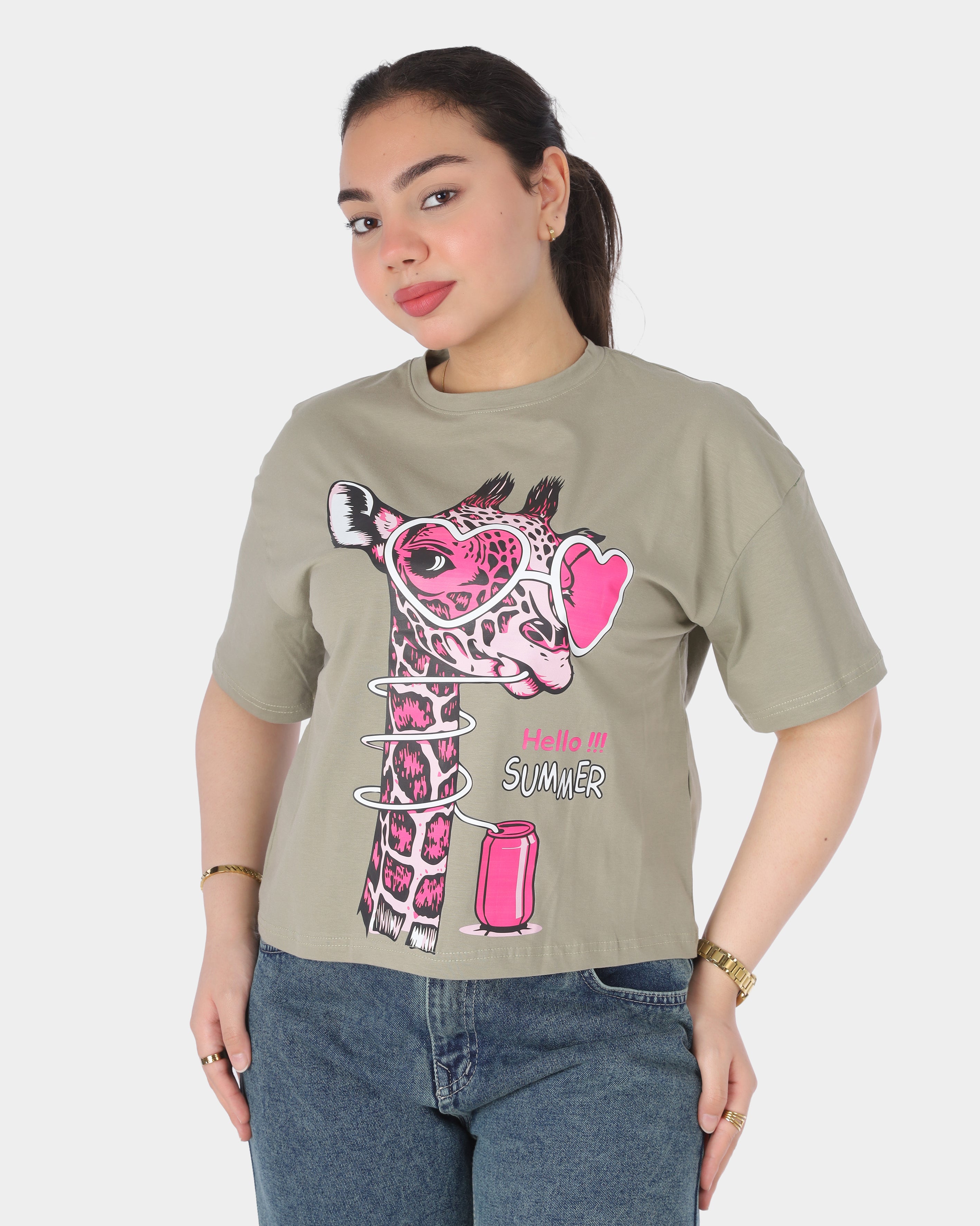 Casual Printed T-Shirt 2059S328