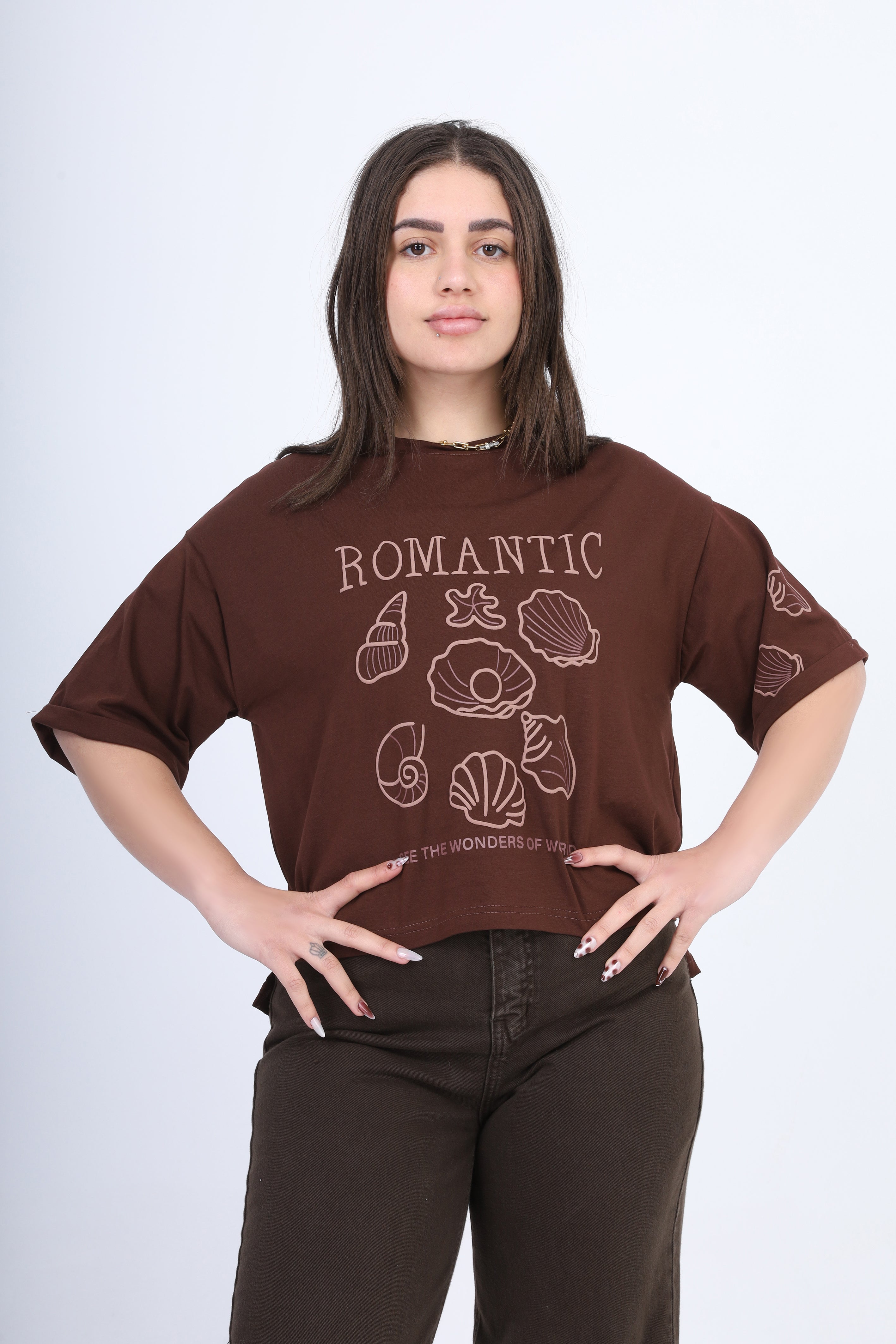 Cropped Oversized T-Shirt 2059S350