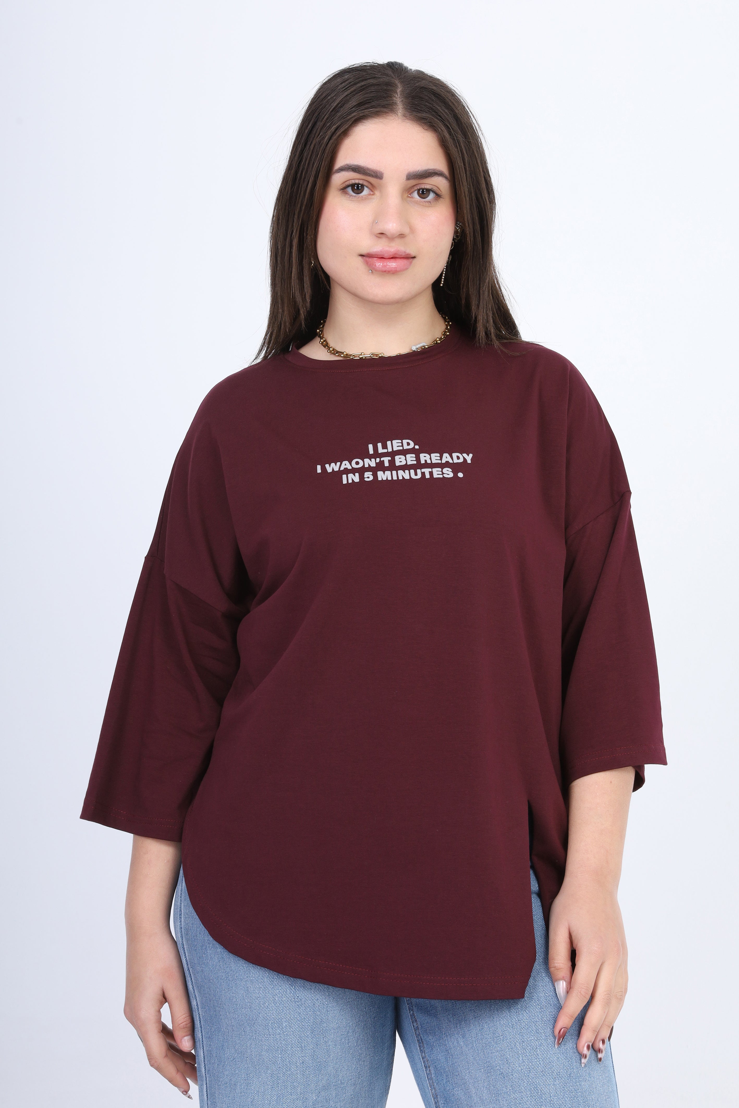 Oversized T-Shirt with Back Print 2059S351