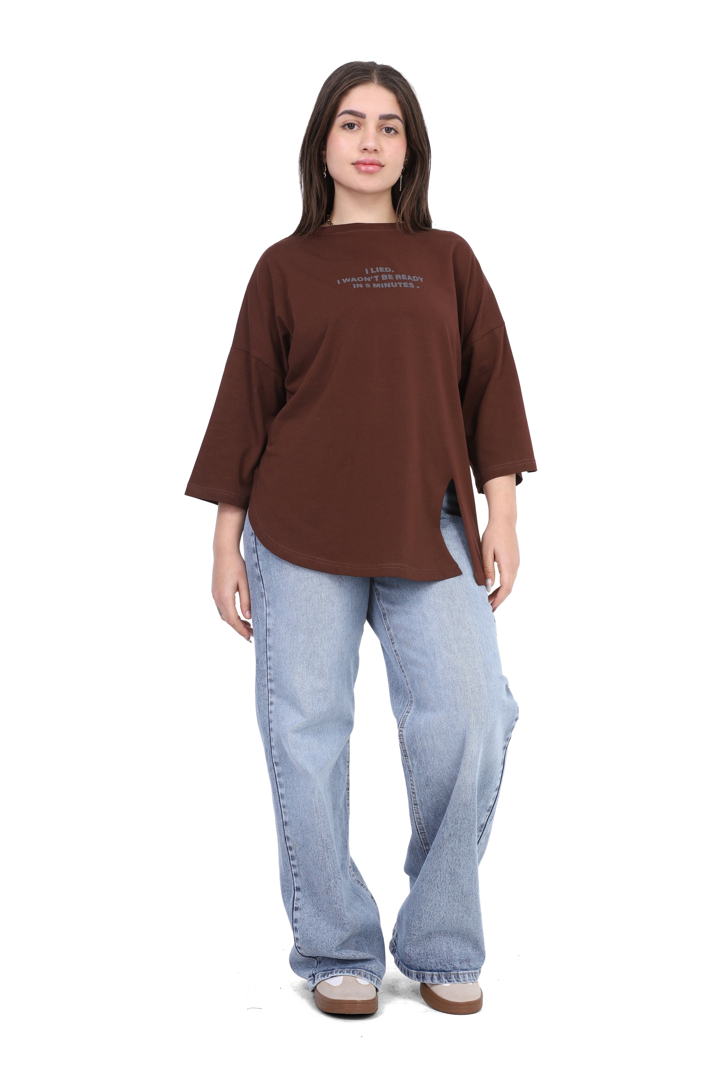 Oversized T-Shirt with Back Print 2059S351