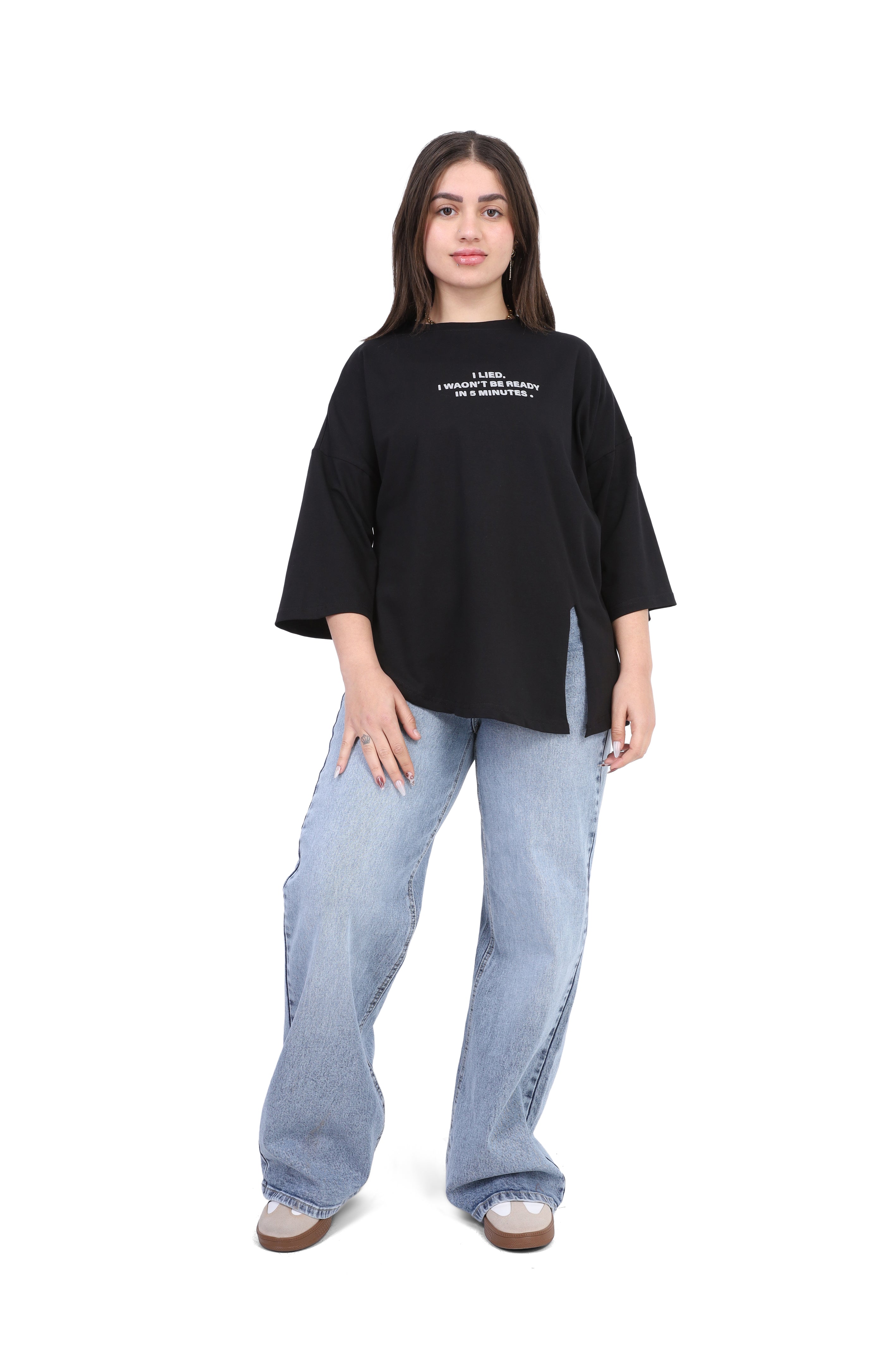 Oversized T-Shirt with Back Print 2059S351