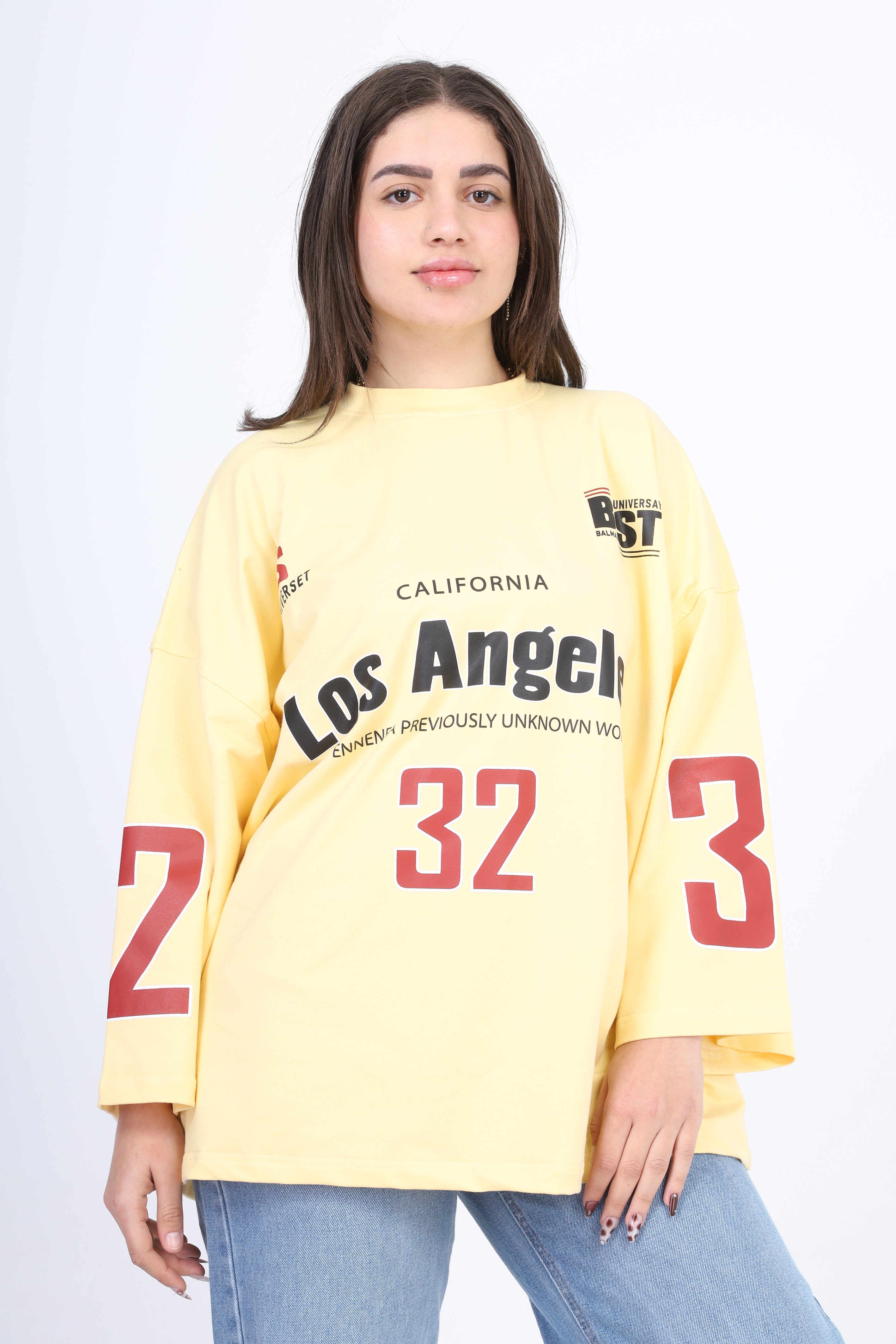 Graphic Oversized Sweatshirt 2059S419