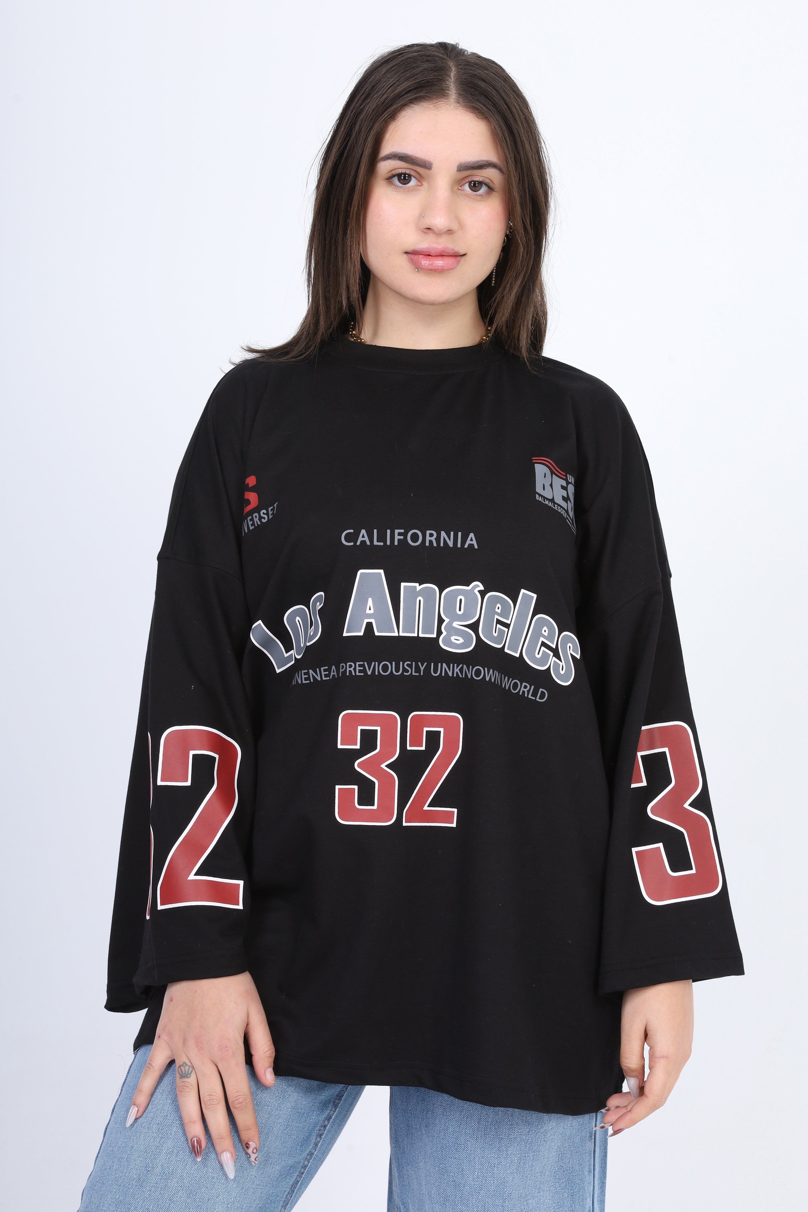 Graphic Oversized Sweatshirt 2059S419