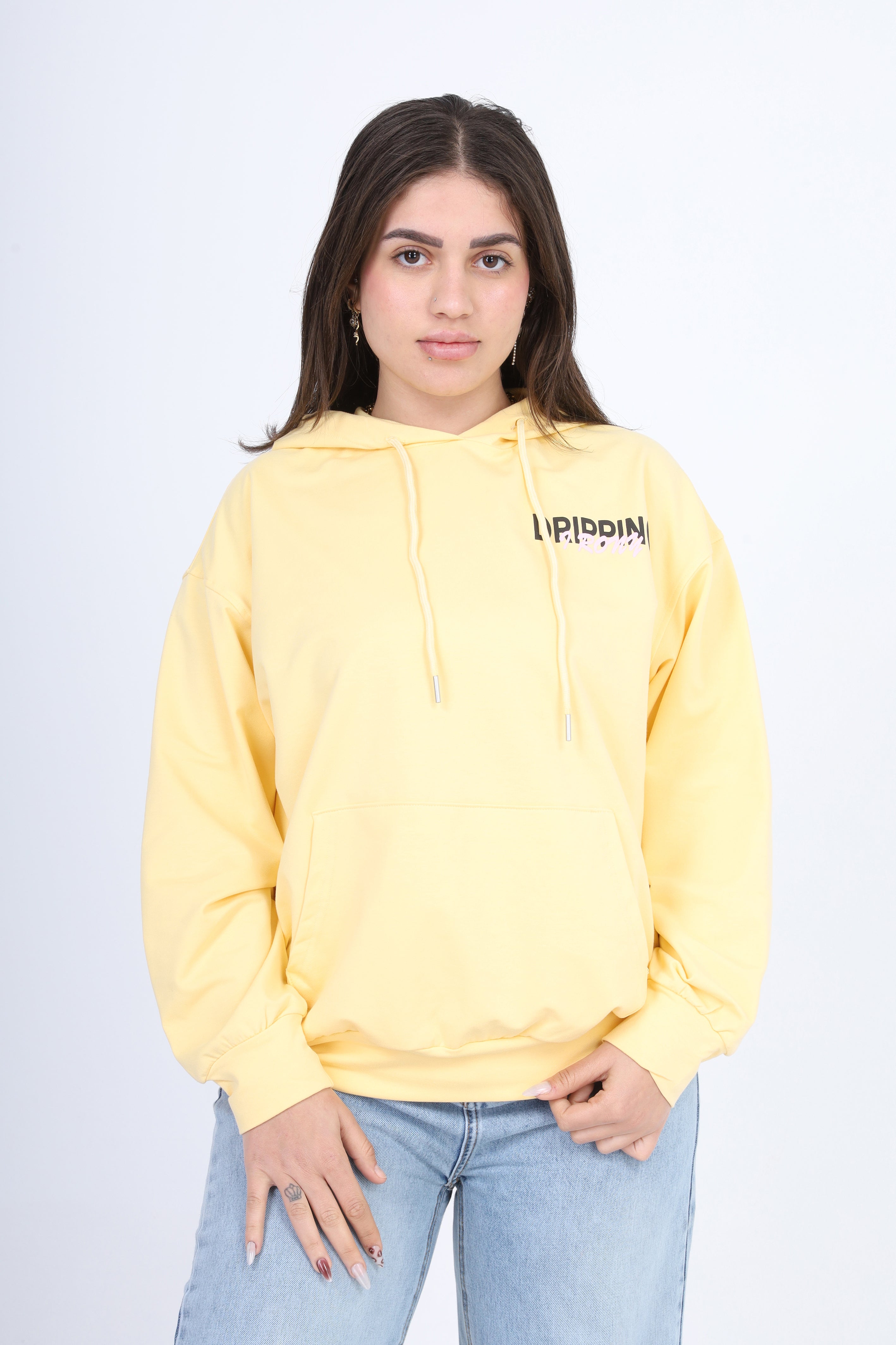 Printed Oversized Hoodie 2059S420