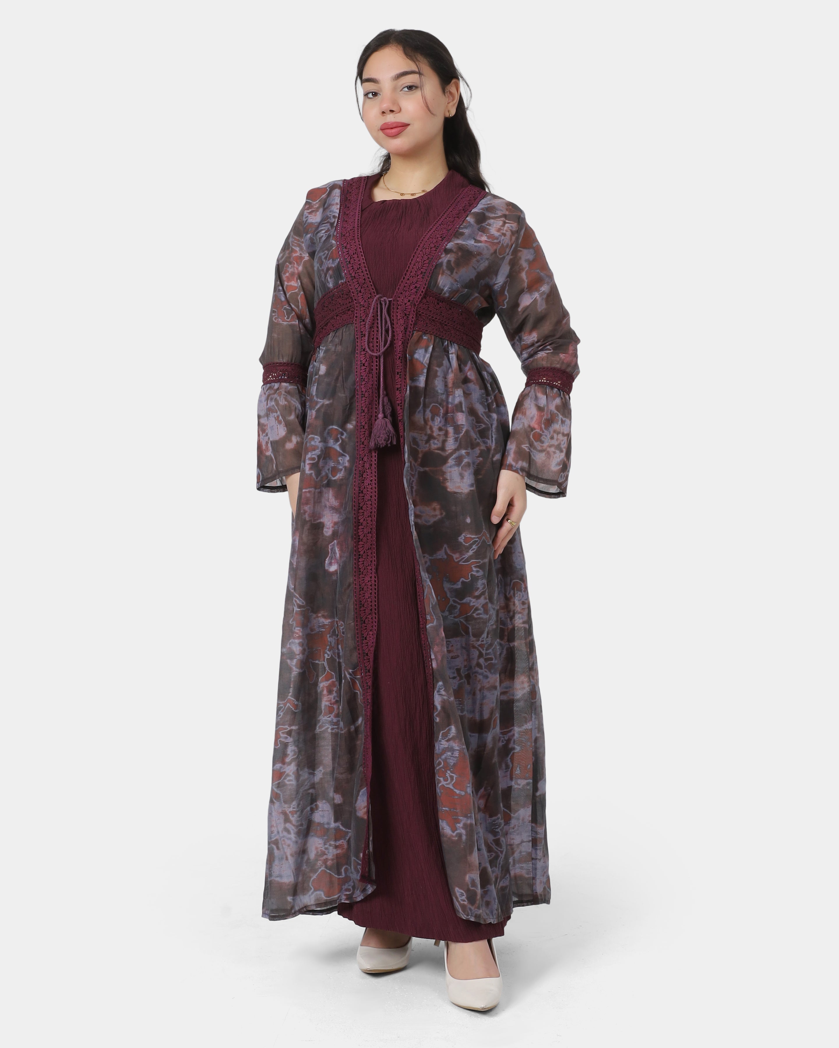 Chiffon Cardigan & Basic Top Twinset 2066909090