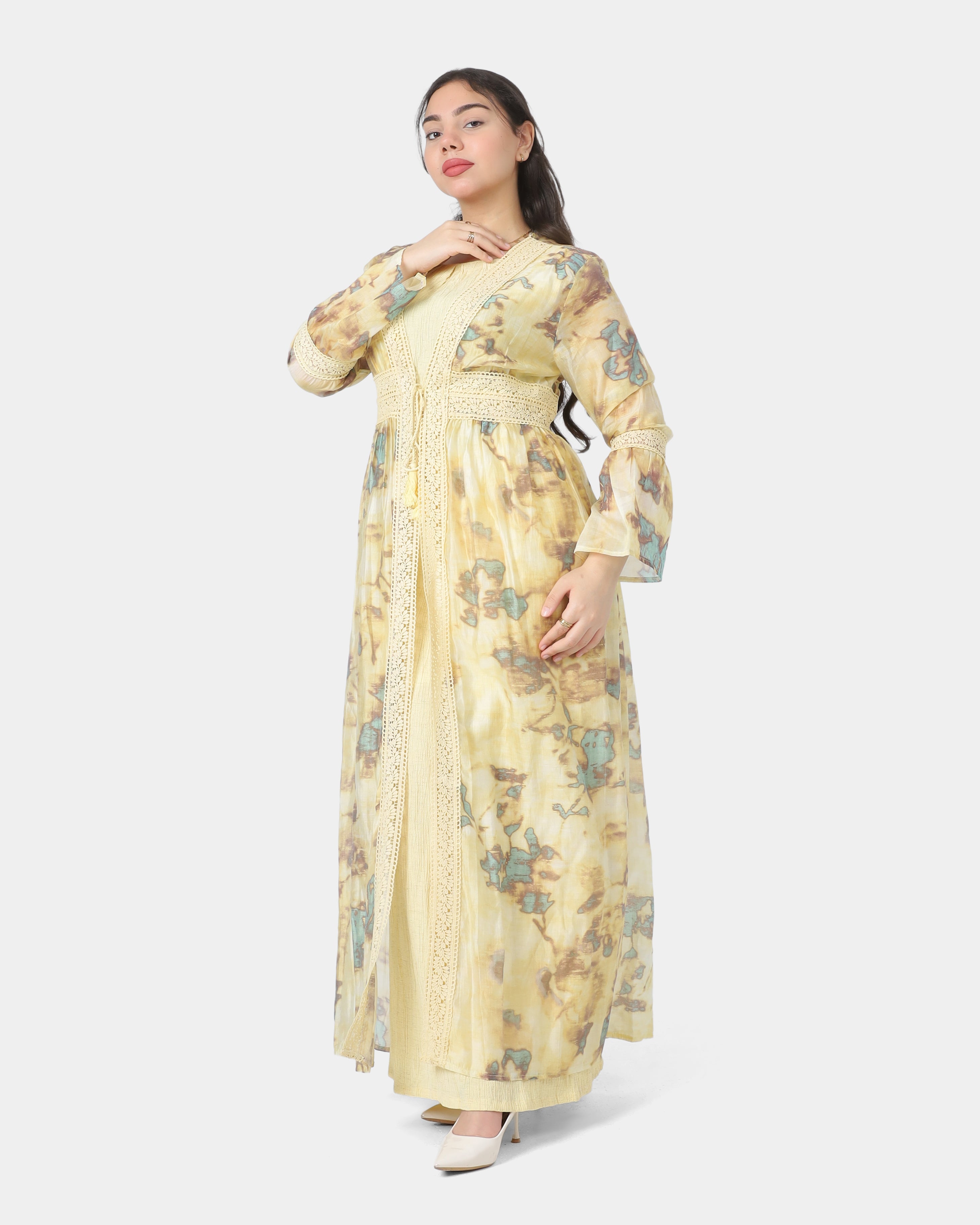 Chiffon Cardigan & Basic Top Twinset 2066909090