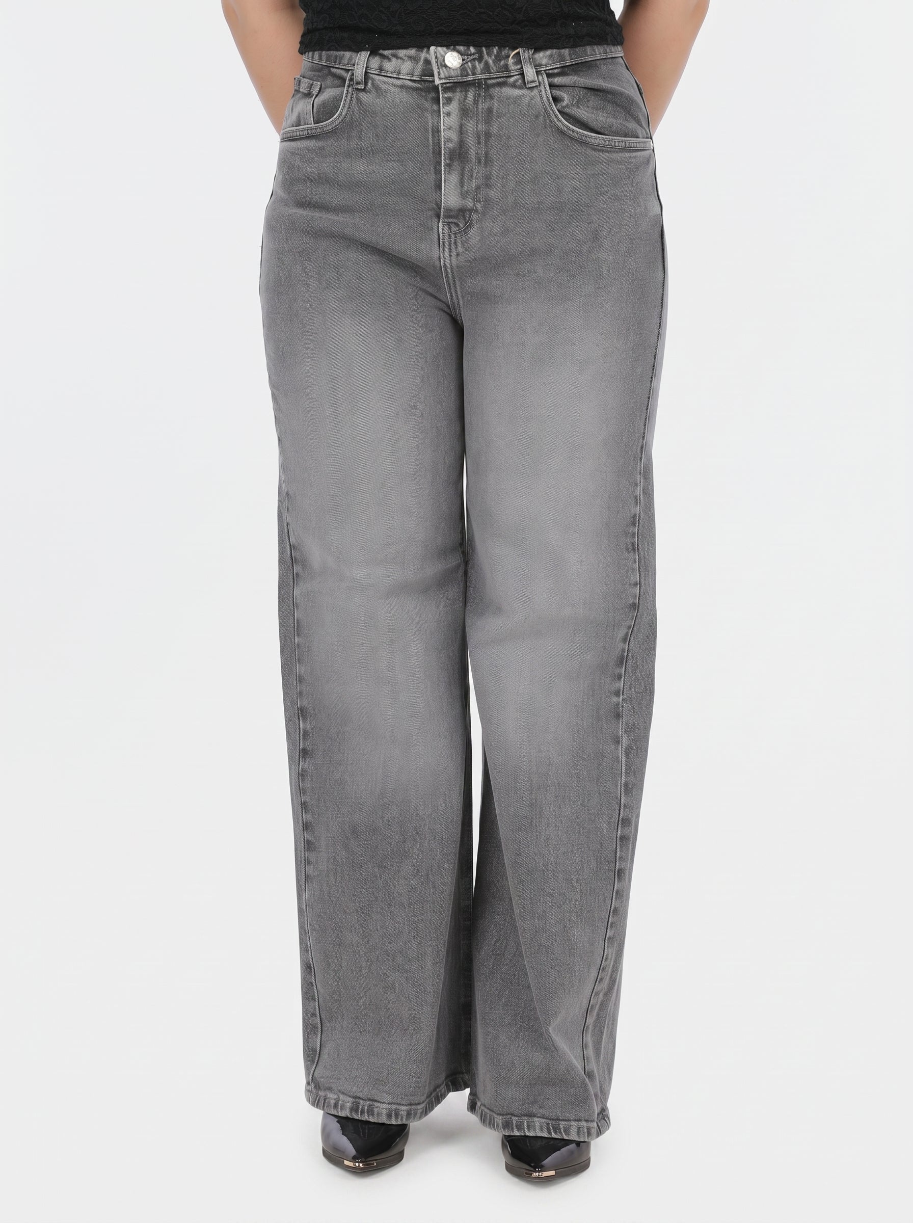 Wide Leg Denim Jeans 20681200