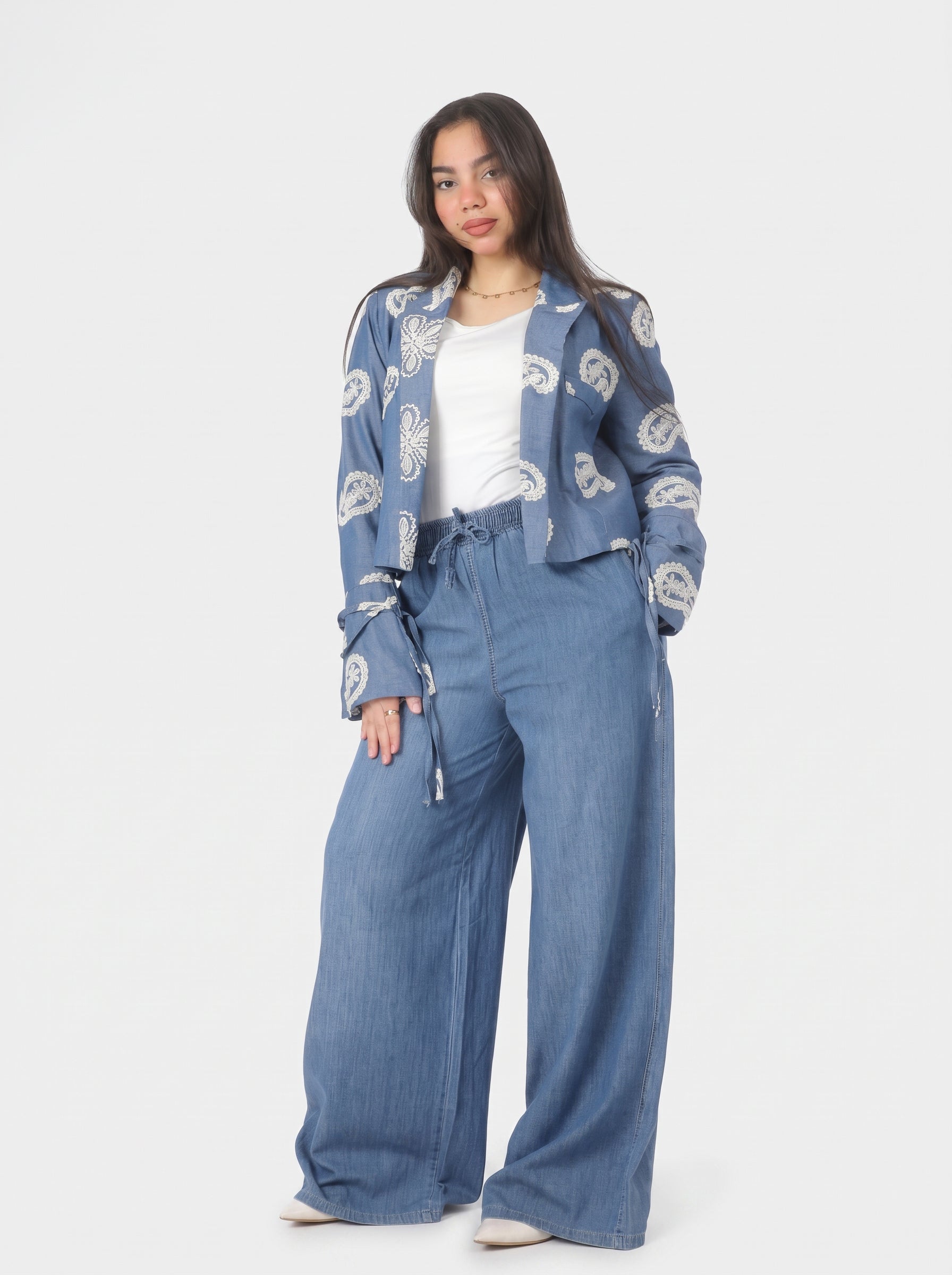 Wide Leg Pants 20682897
