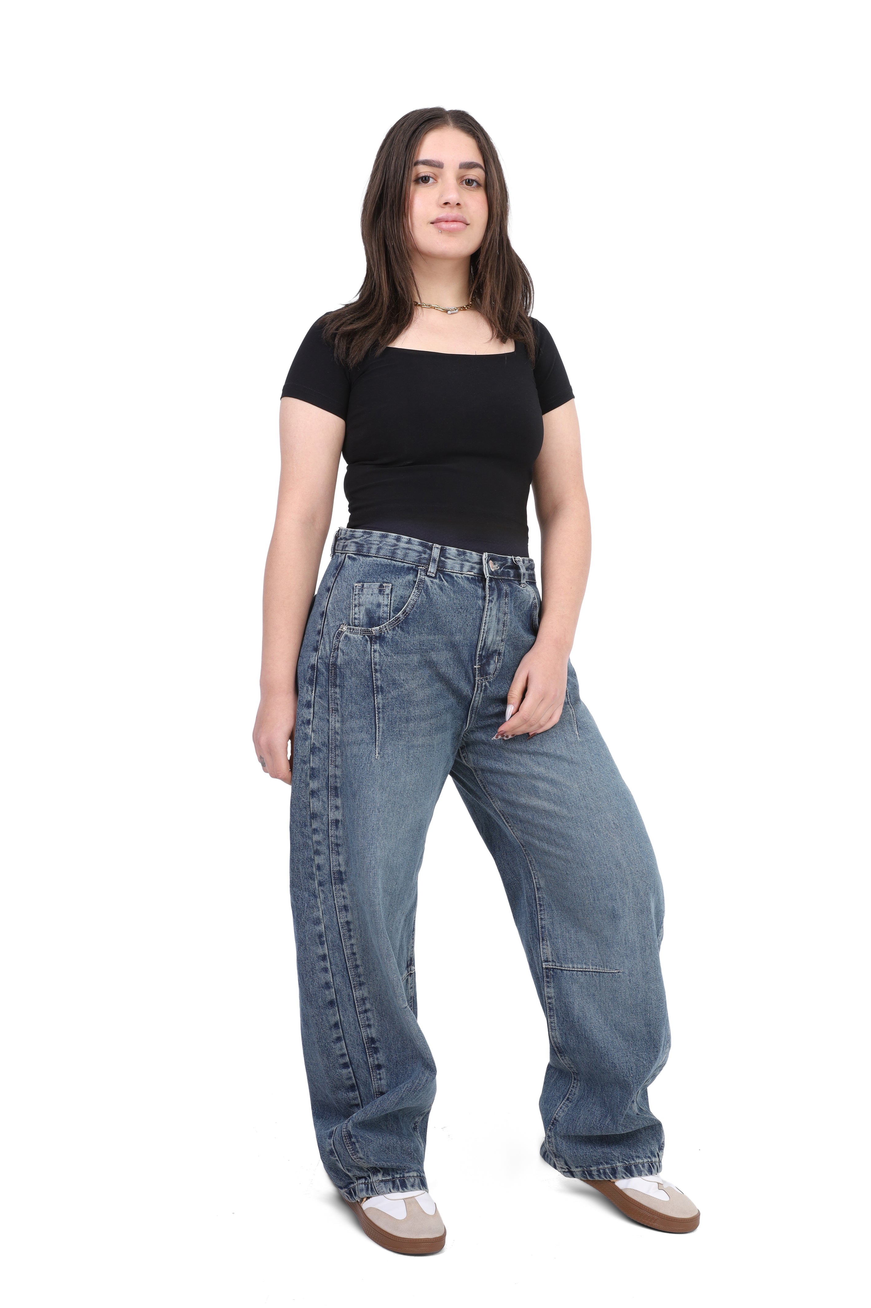 High-Waist Wide Leg Jeans 20683008