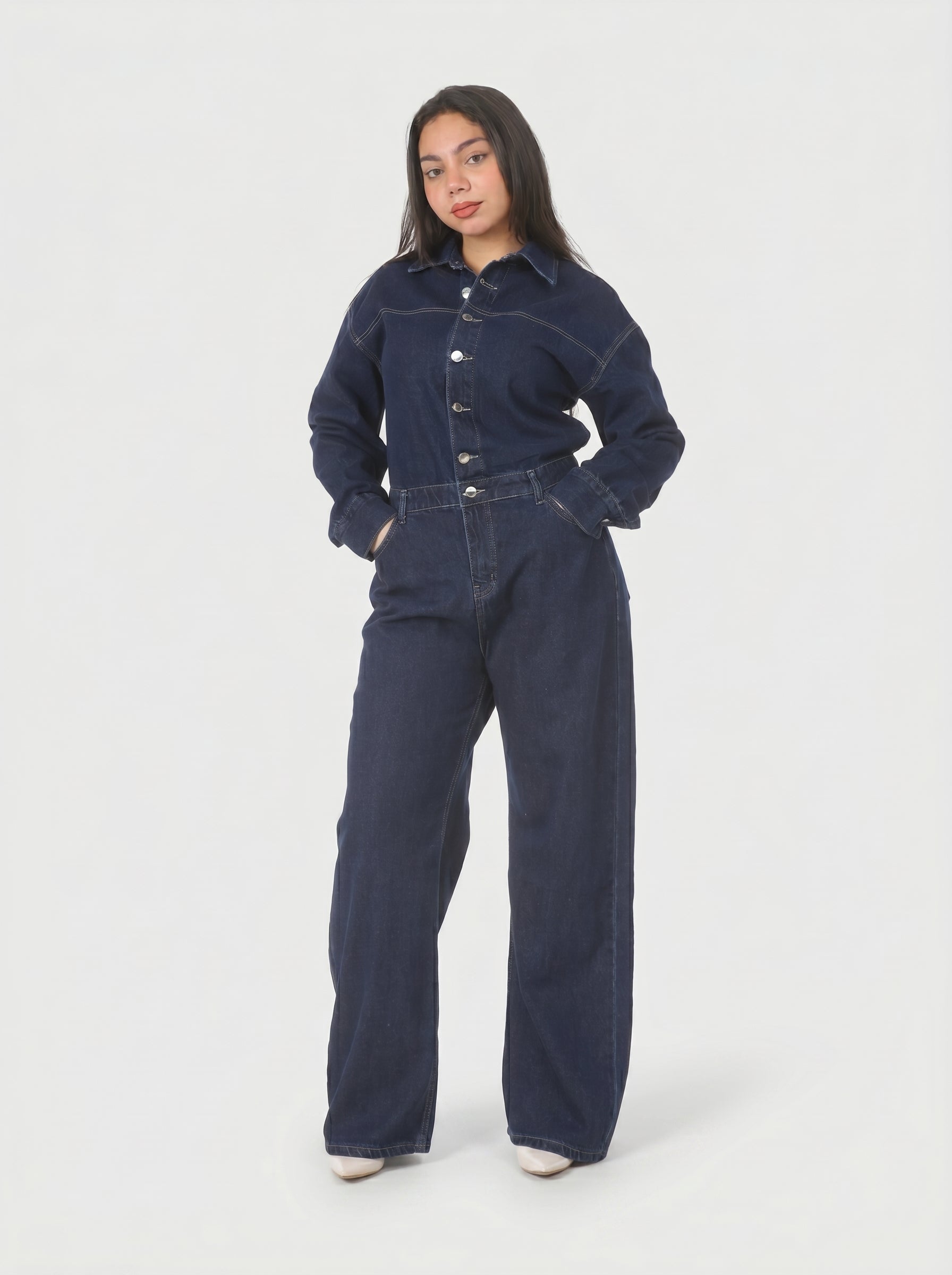 Denim Jumpsuit 20684202