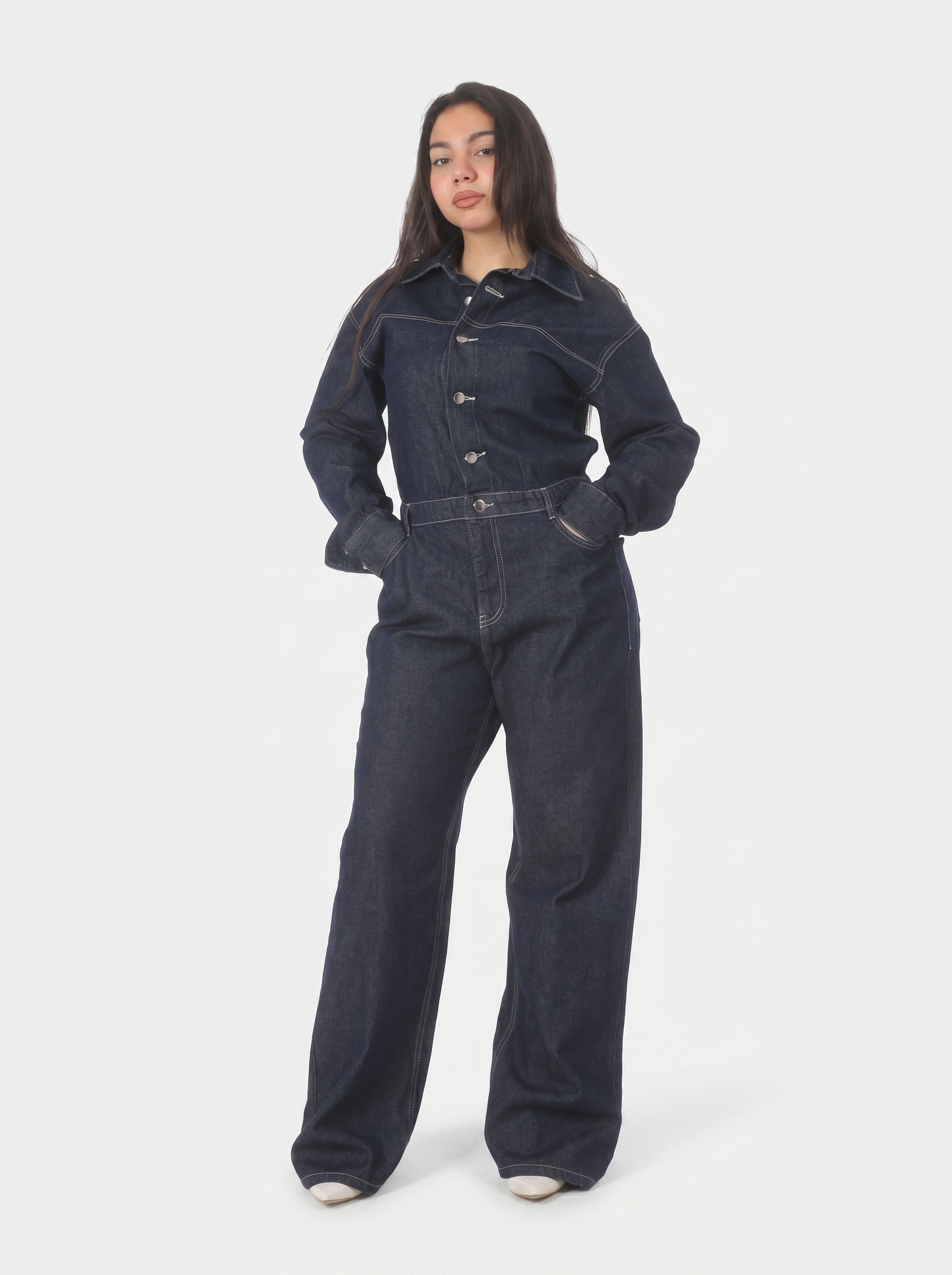 Denim Jumpsuit 20684202