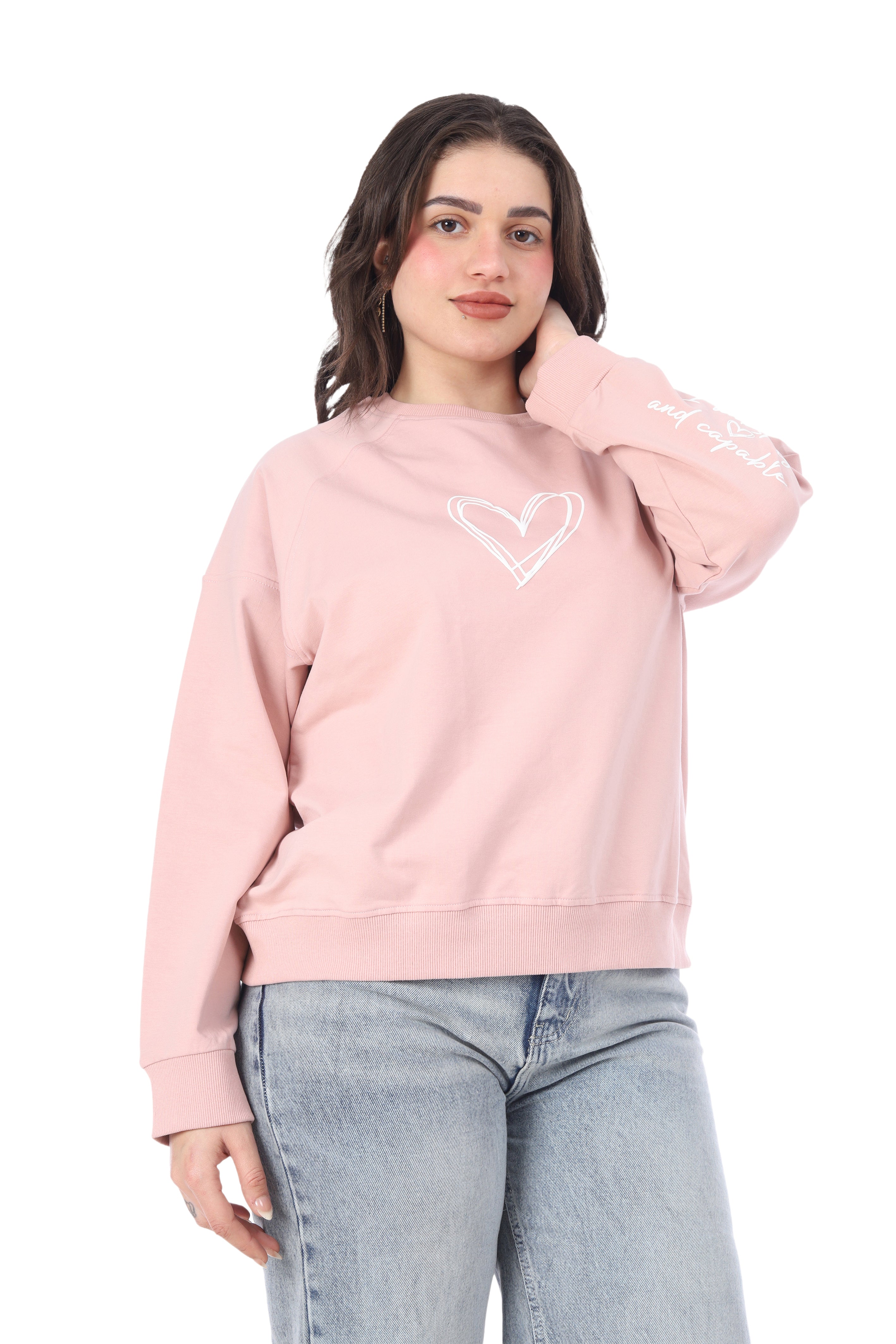Trendy Oversized Sweatshirt 20688819
