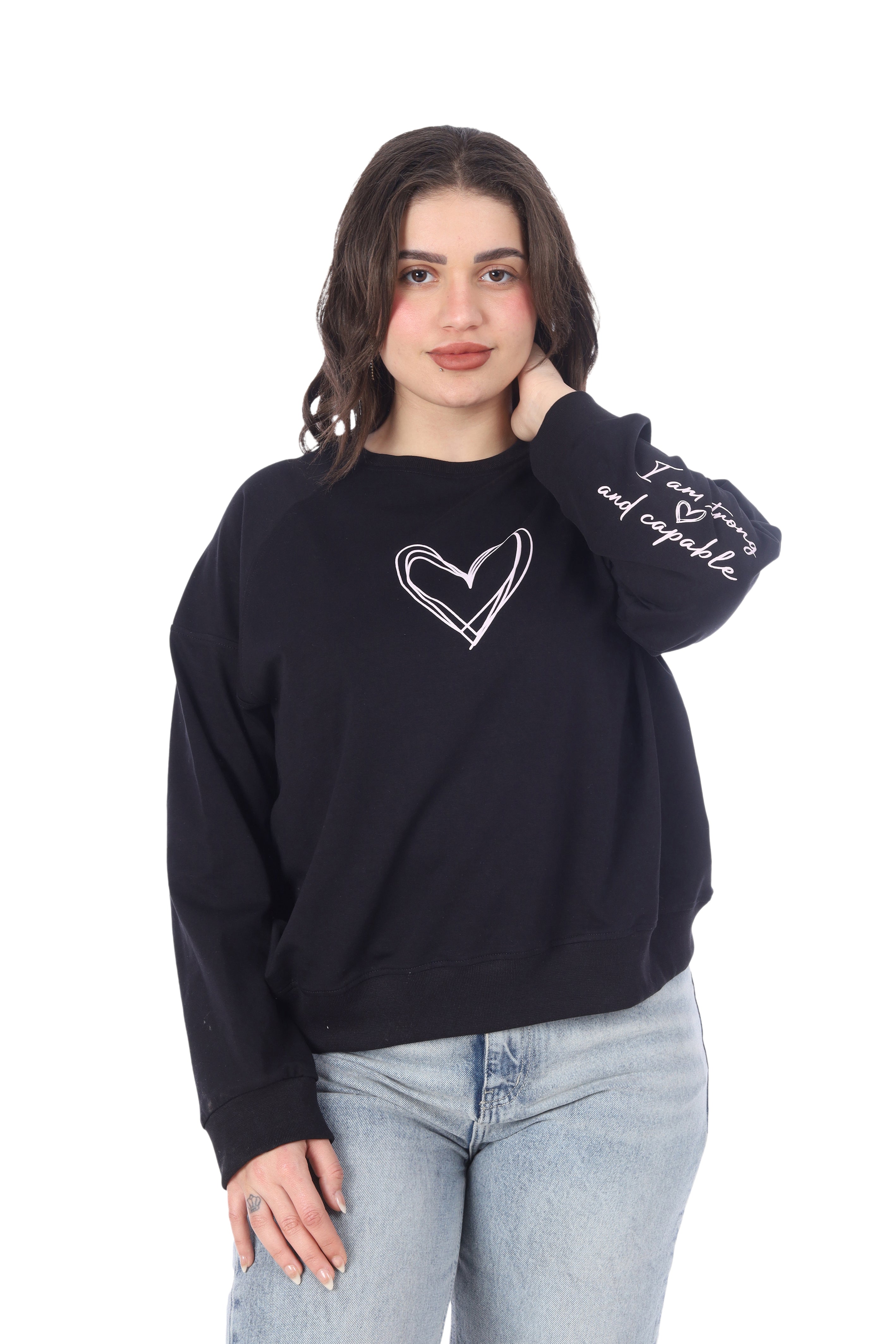 Trendy Oversized Sweatshirt 20688819