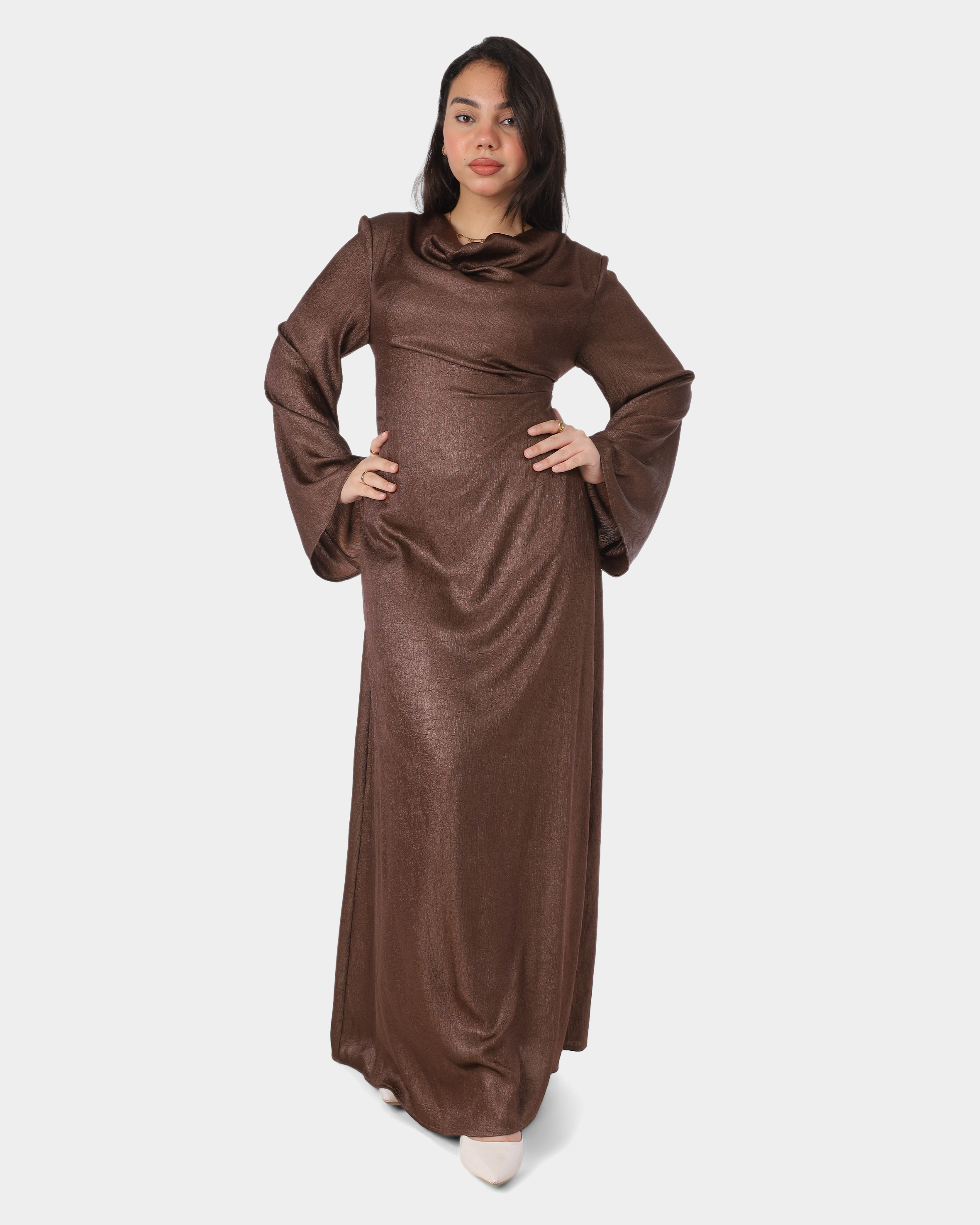 Long Shimmer Evening Gown 20726038
