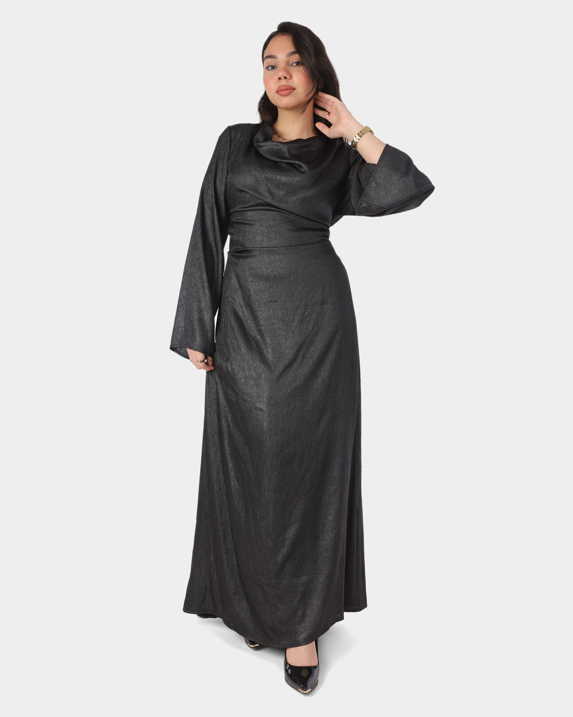 Long Shimmer Evening Gown 20726038