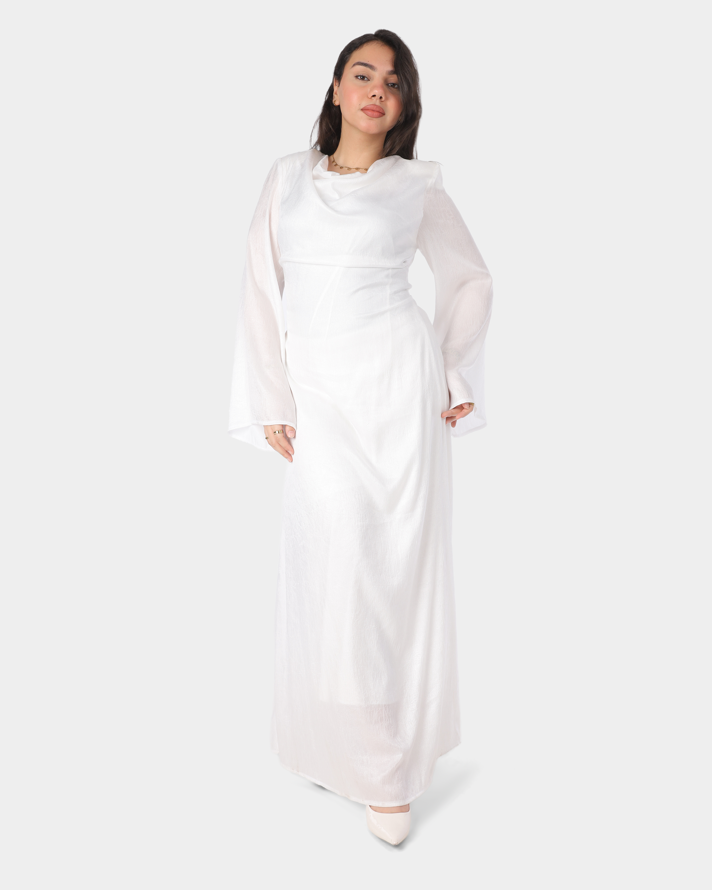 Long Shimmer Evening Gown 20726038