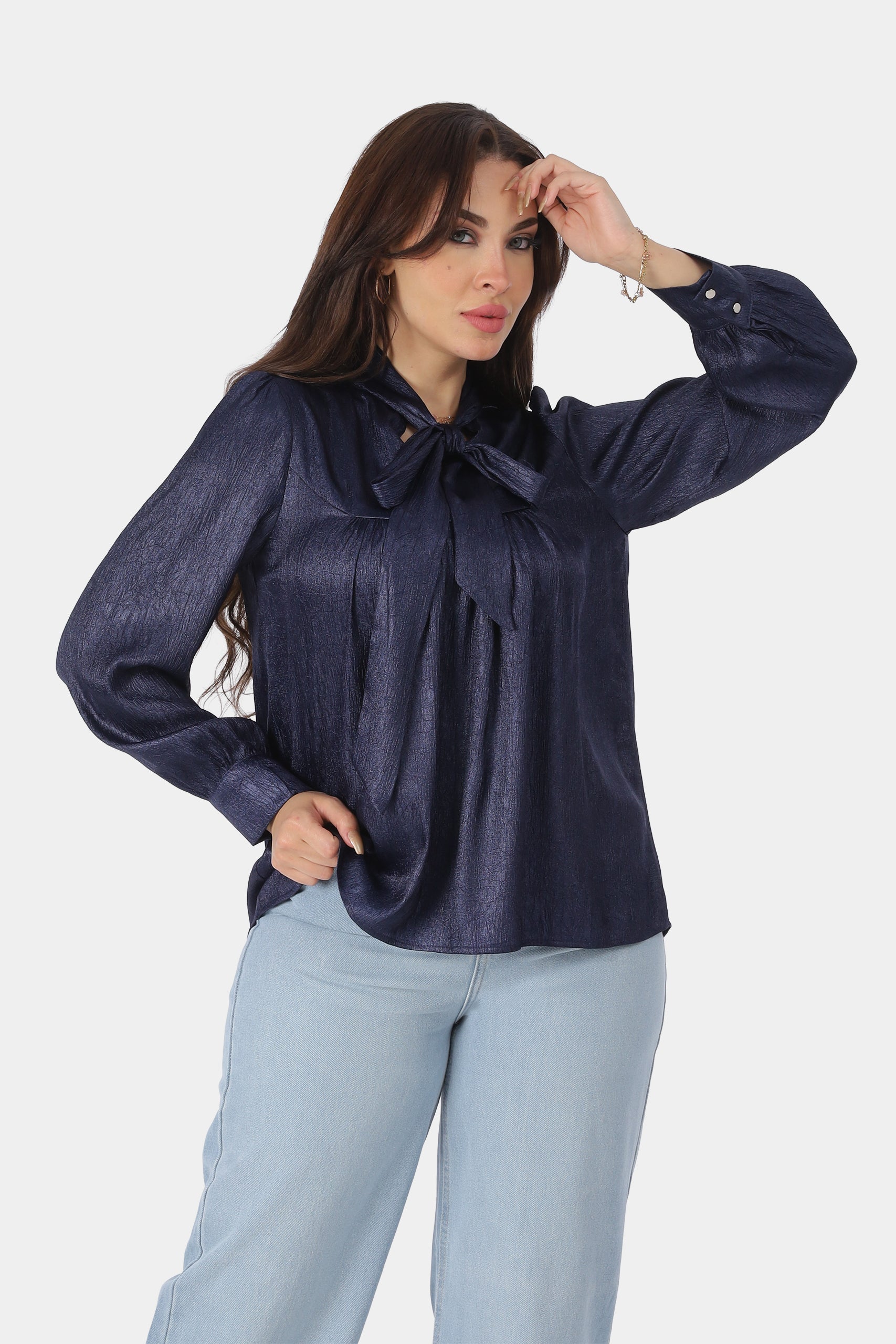 Stan Blouse with Neck Tie 20727200