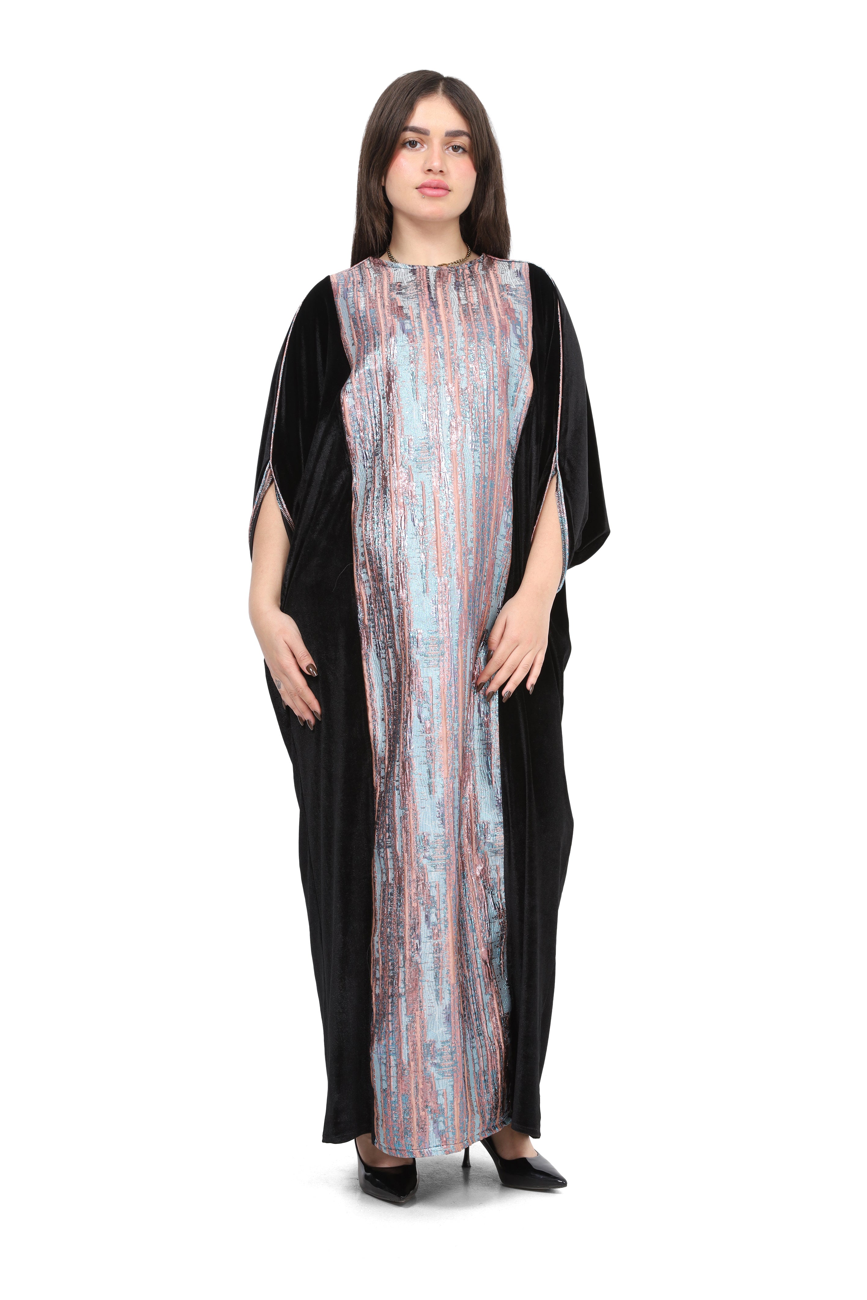Maxi Dress With Front Shimmer 20763010
