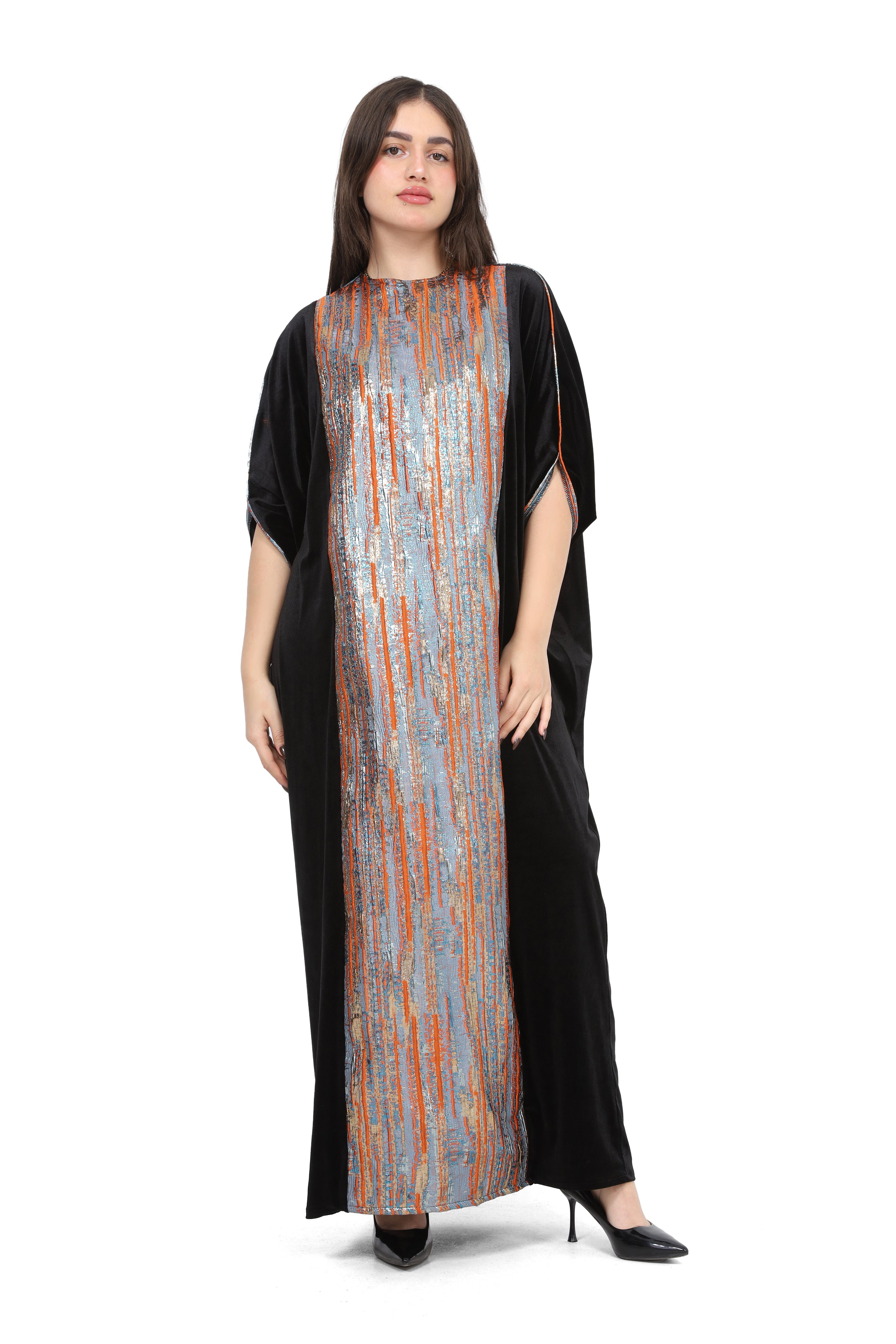 Maxi Dress With Front Shimmer 20763010