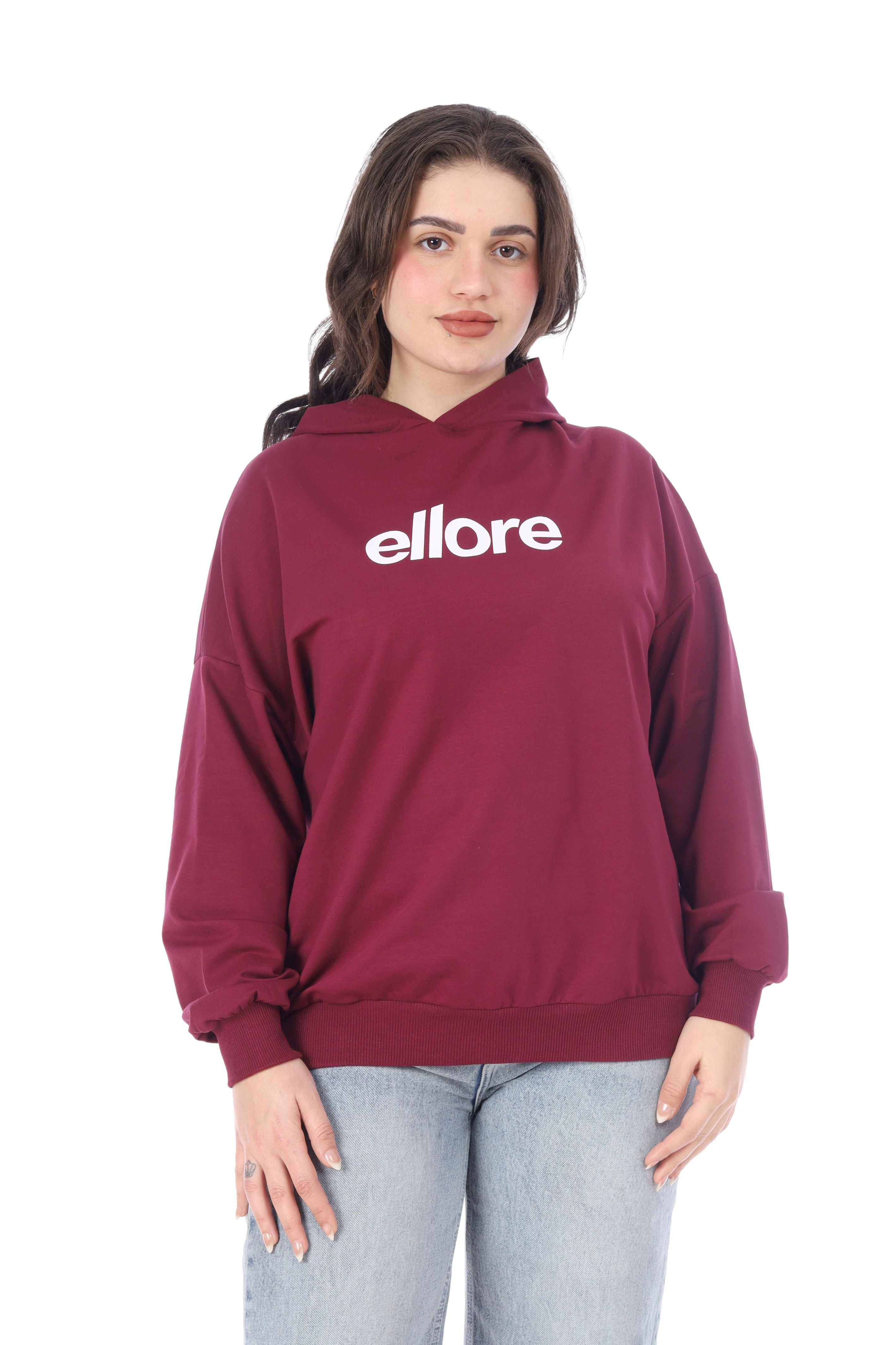 Hooded Sweatshirt with Back Print 2079537