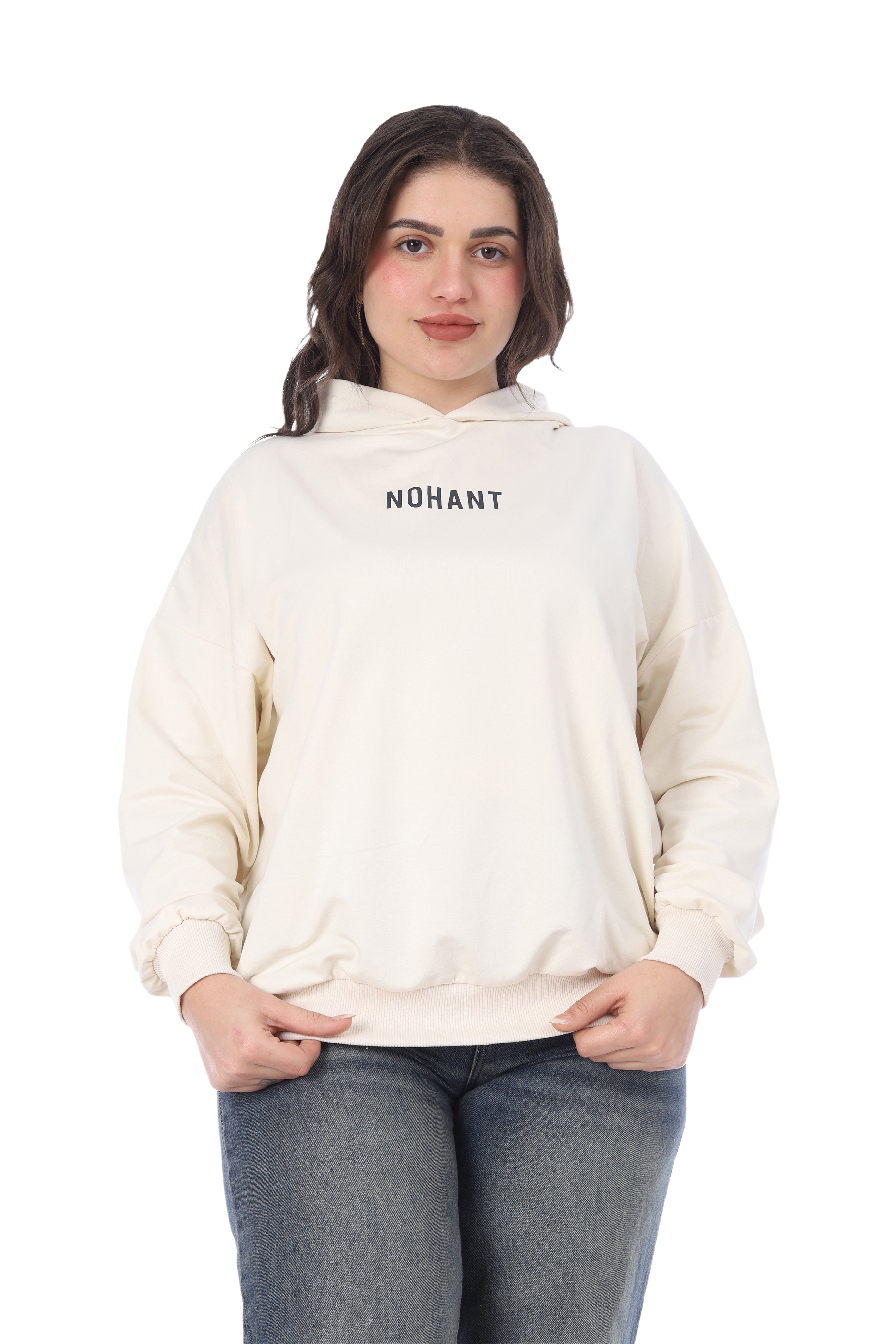 Hooded Sweatshirt with Back Print 2079541