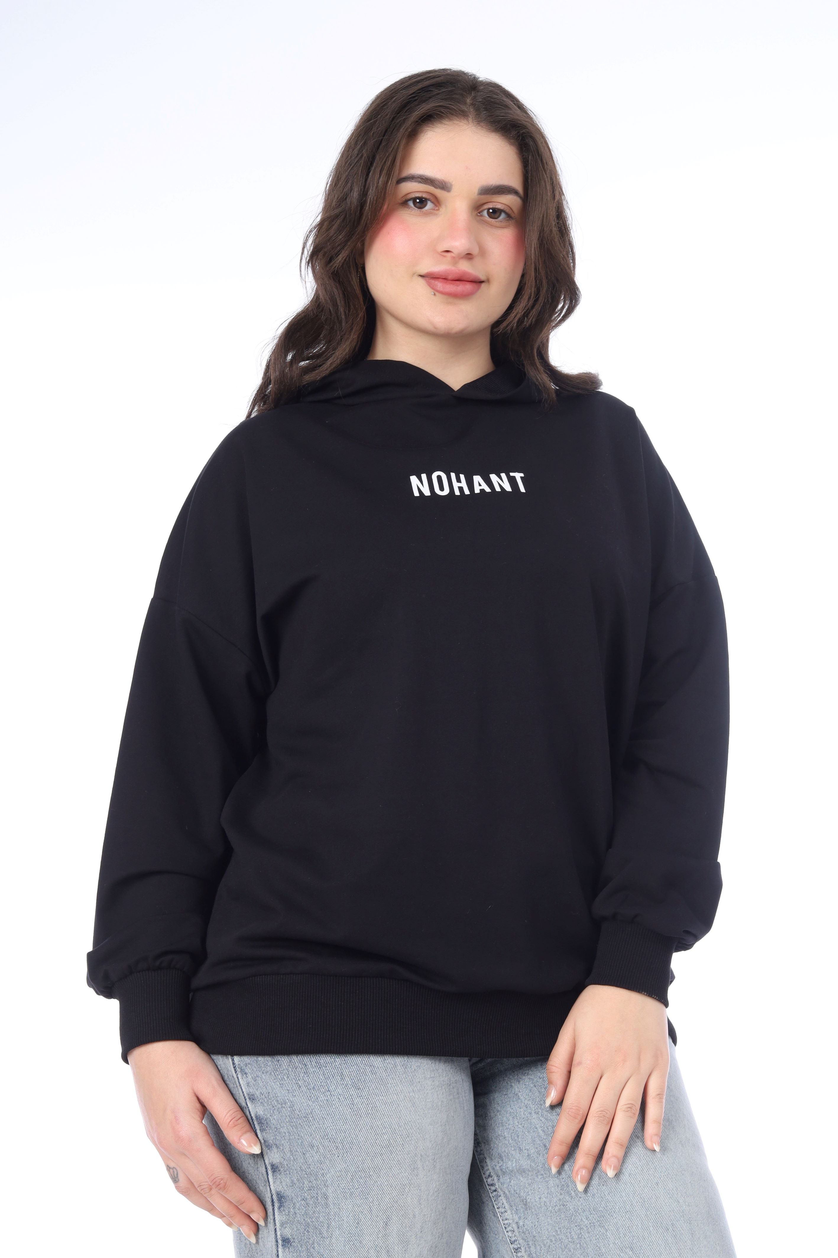 Hooded Sweatshirt with Back Print 2079541