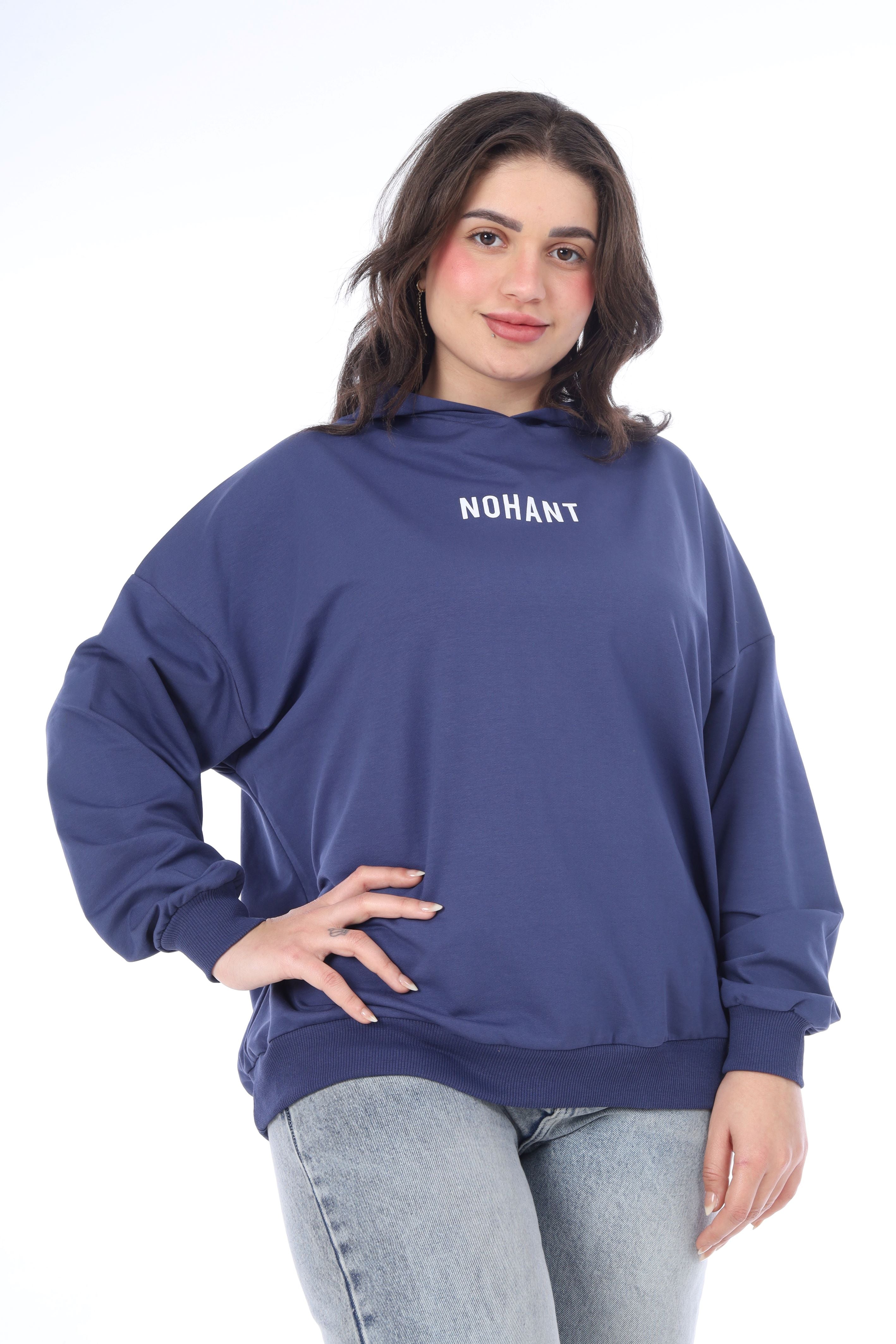 Hooded Sweatshirt with Back Print 2079541