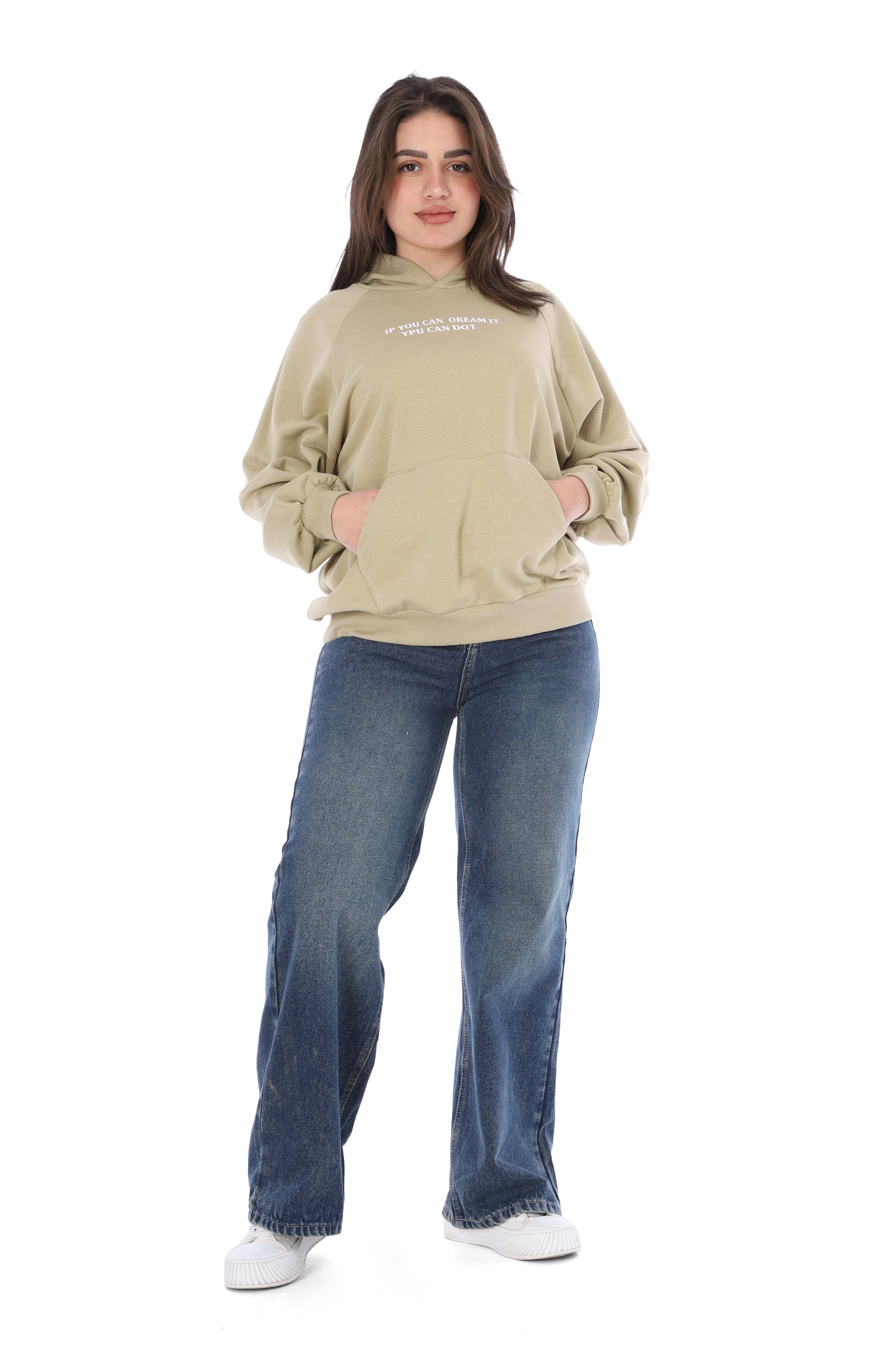 Graphic Oversized Sweatshirt 2079565