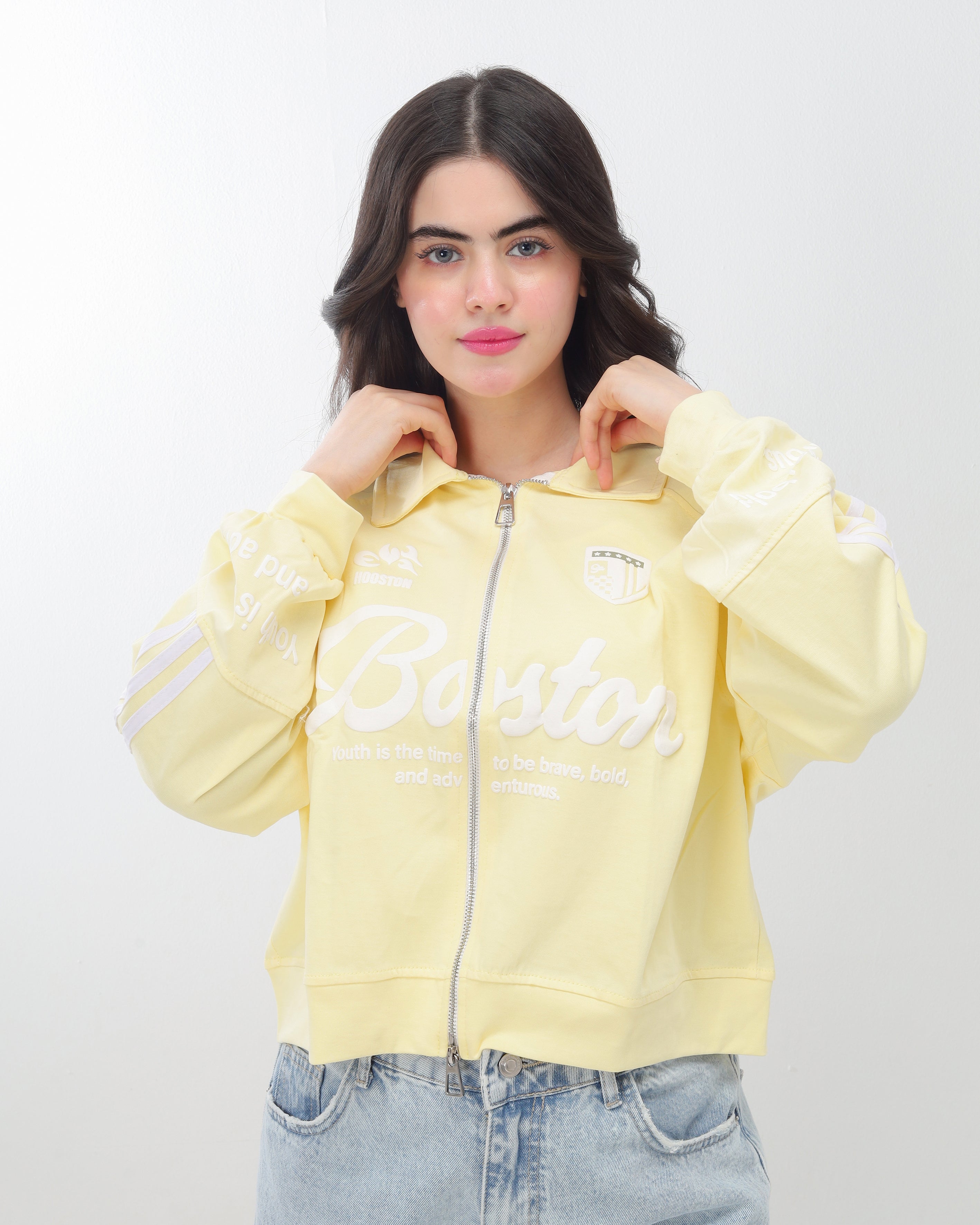 Graphic Zip-Up Track Sweatshirt 2082323