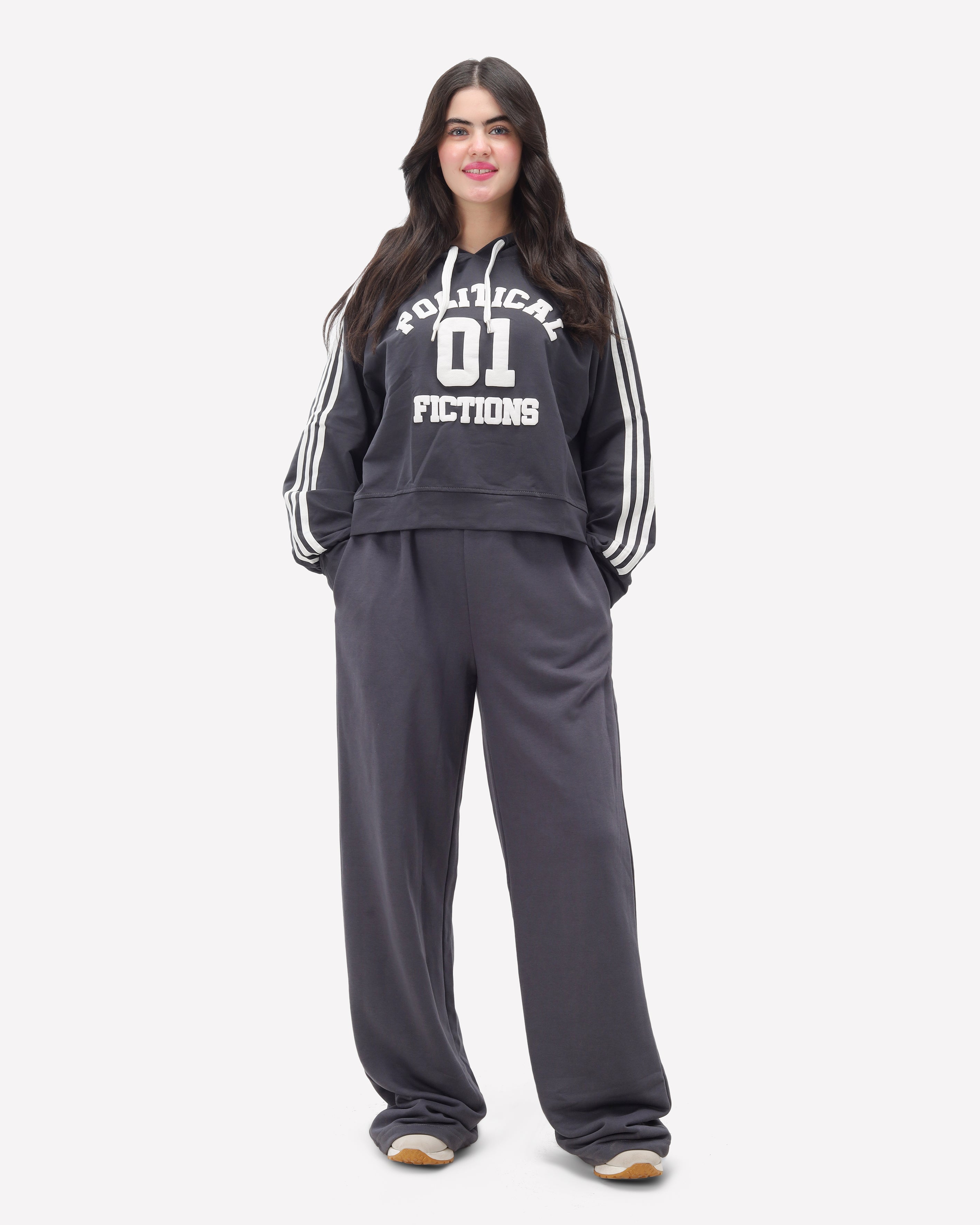 Hooded Sporty Hoodie 20825156