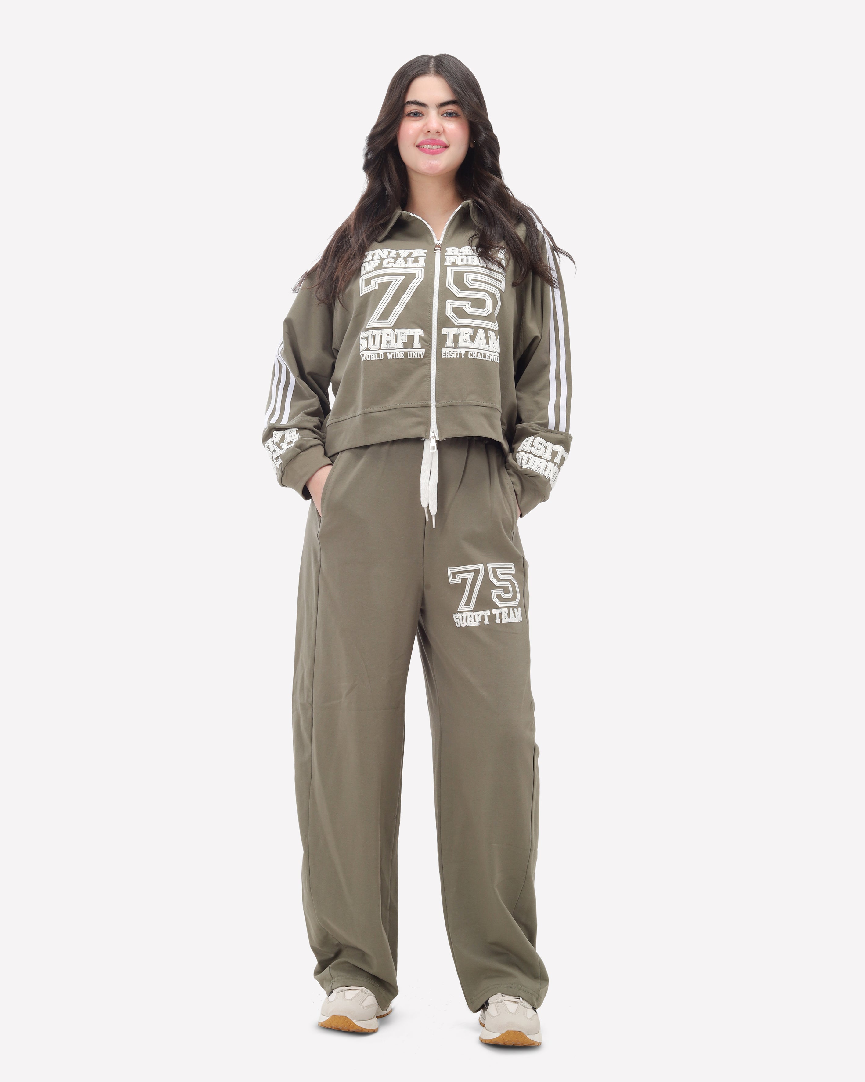 Printed Sporty Two-Piece Set 2198337