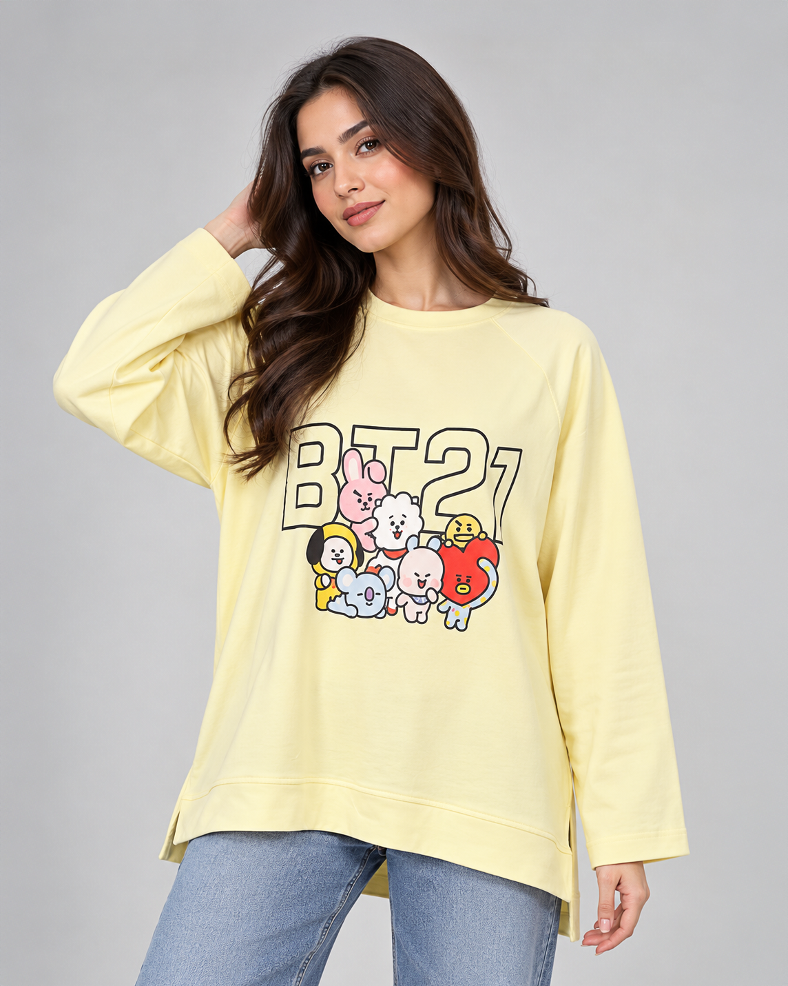 Graphic Oversized Sweatshirt 20825308